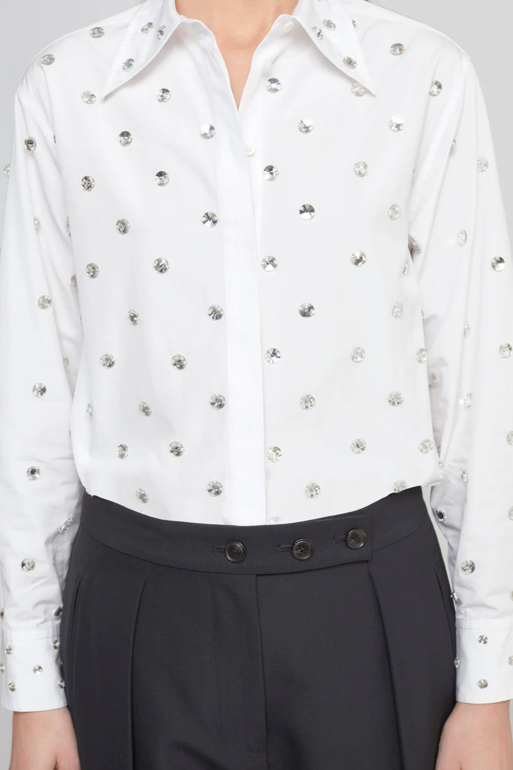 Ls Emb Poplin Shirt - Image 6