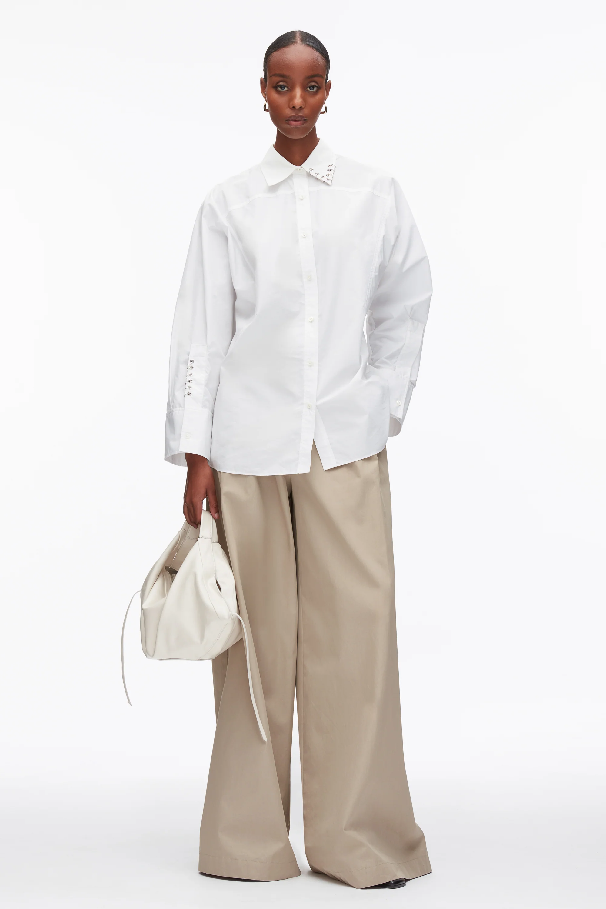 Embellished Oversize Shirt