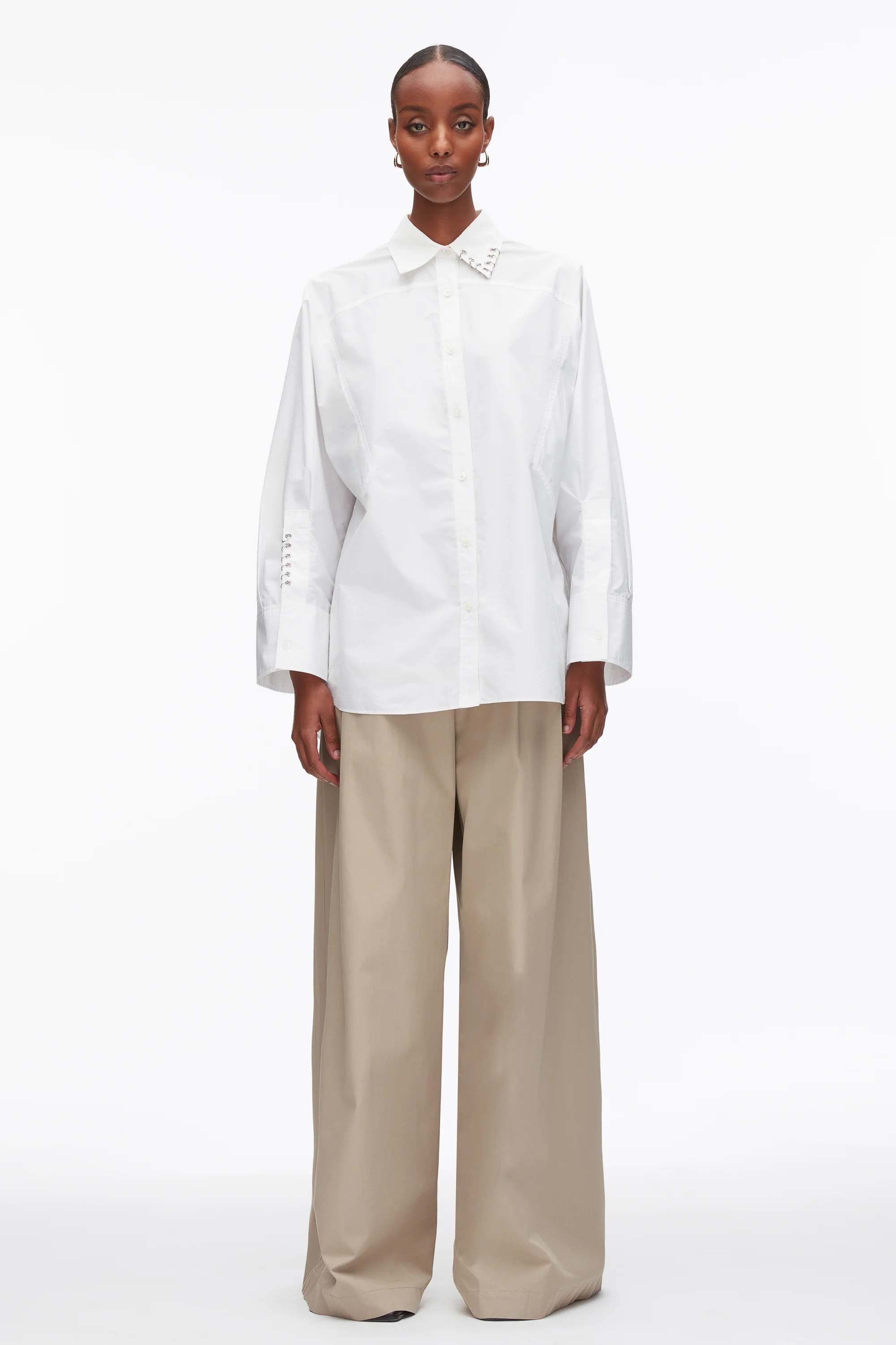 Embellished Oversize Shirt - Image 2