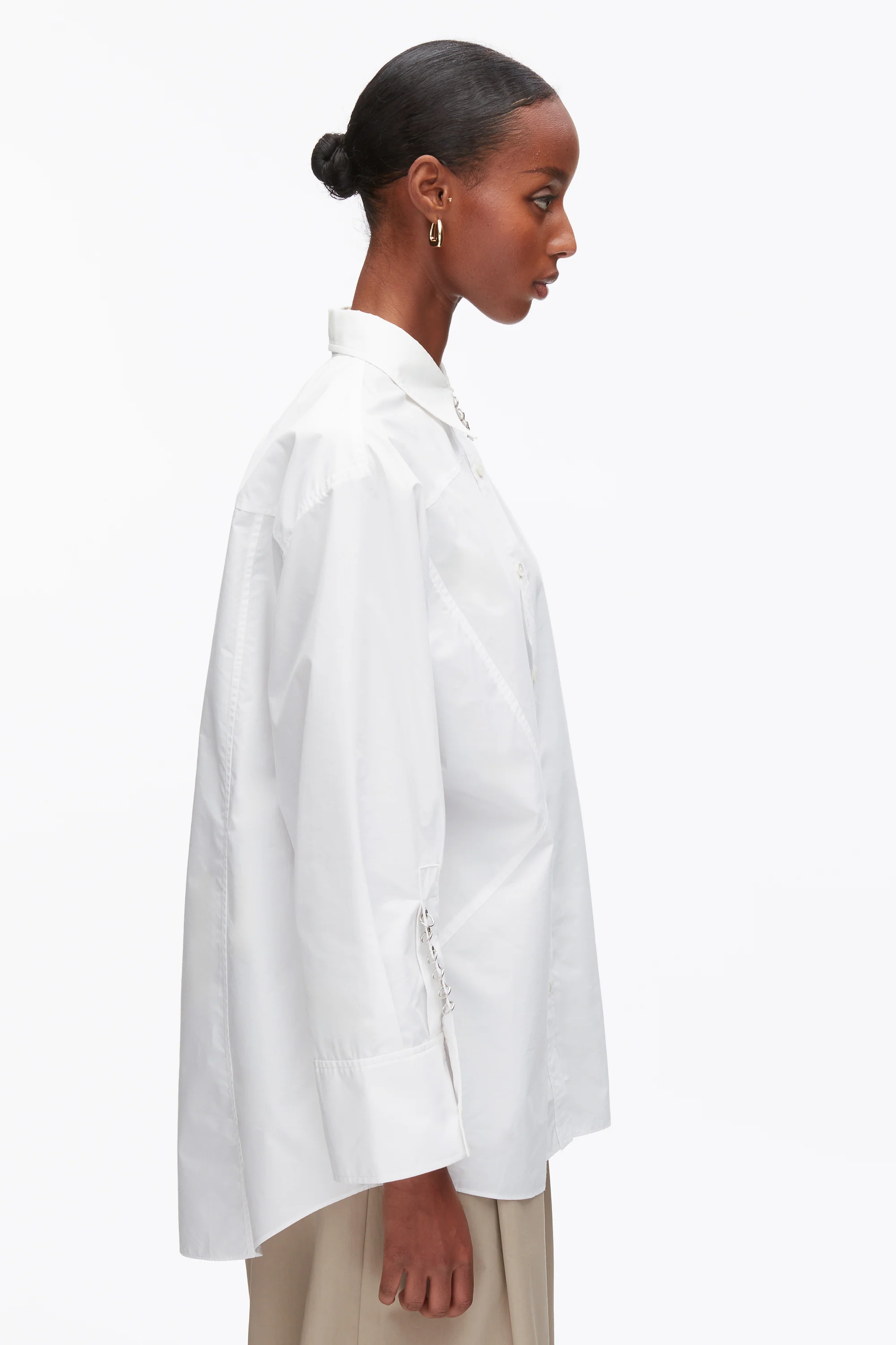 Embellished Oversize Shirt - Image 4