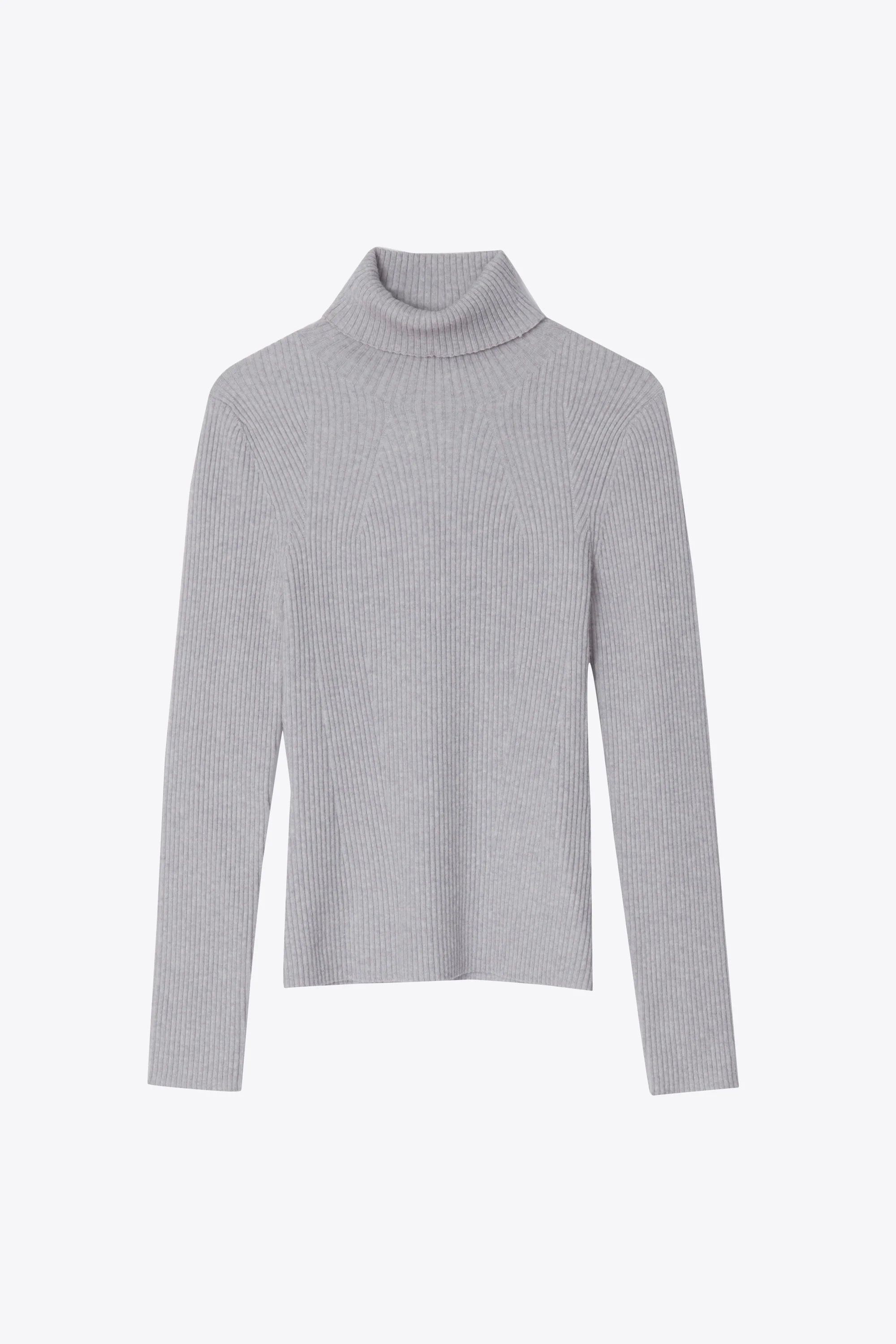 Long Sleeve Ribbed Turtleneck