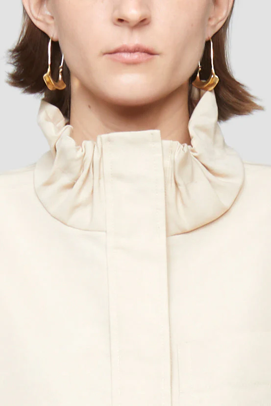 Ls Scrunch Funnel Neck Shirt - Image 2