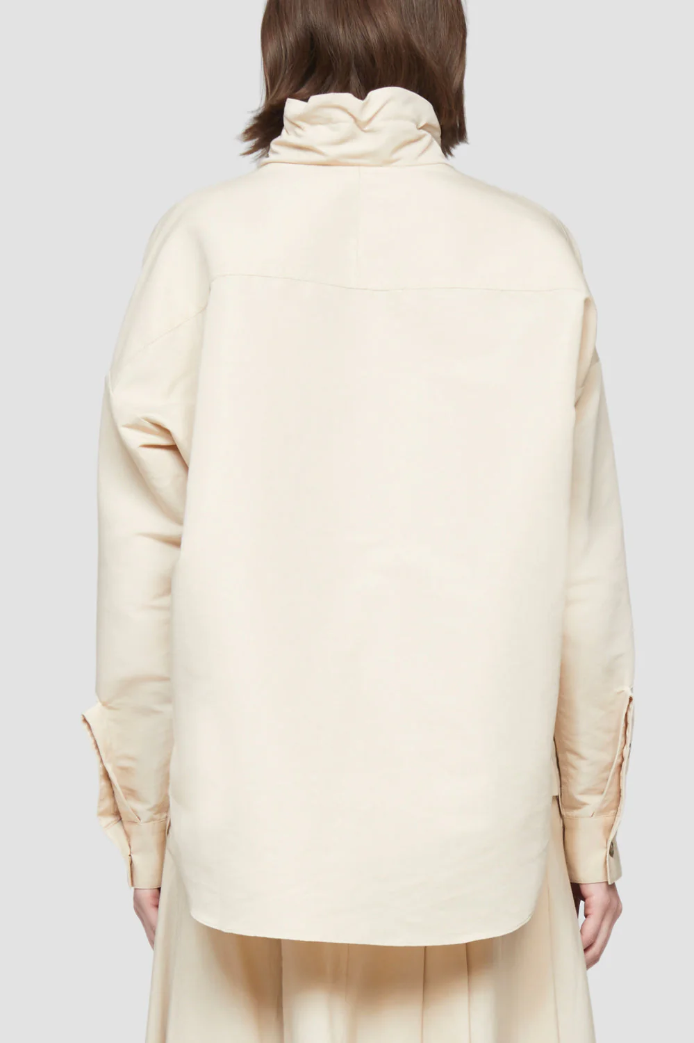 Ls Scrunch Funnel Neck Shirt - Image 5