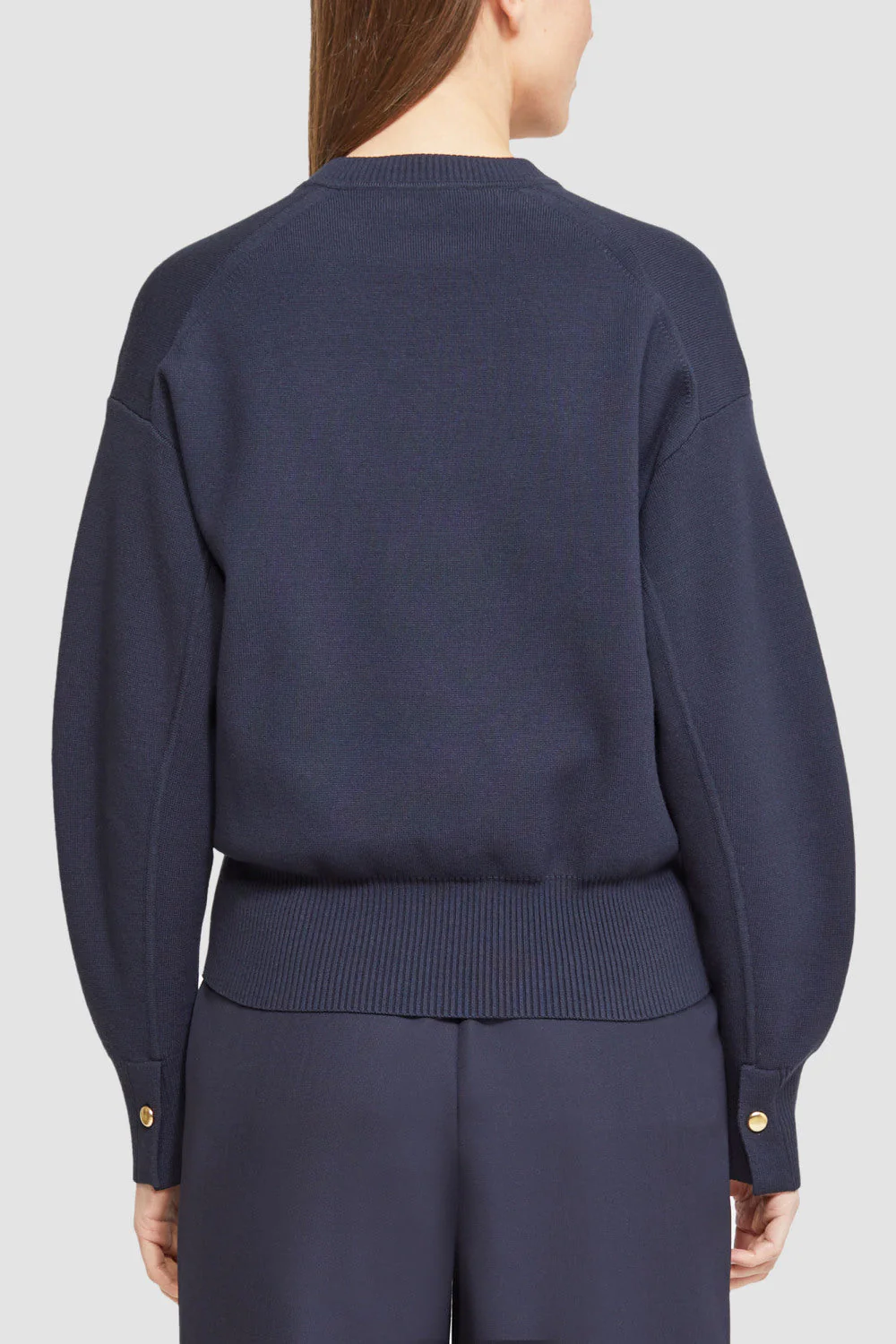 Tech Milano Pullover with Ribbed Crewneck - Image 2