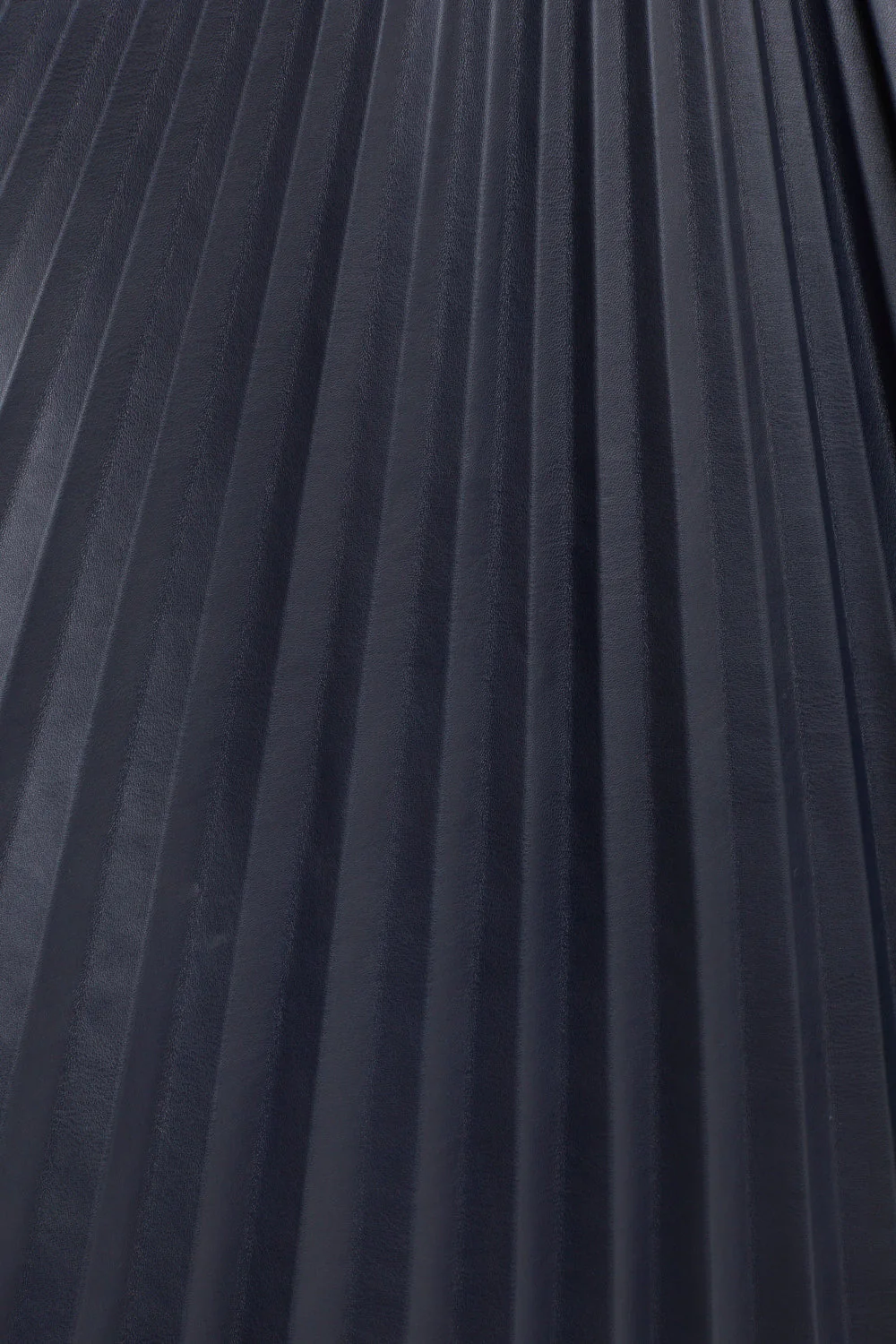 Lthr Alternative AsyMMetrical Pleat Skrt - Image 5