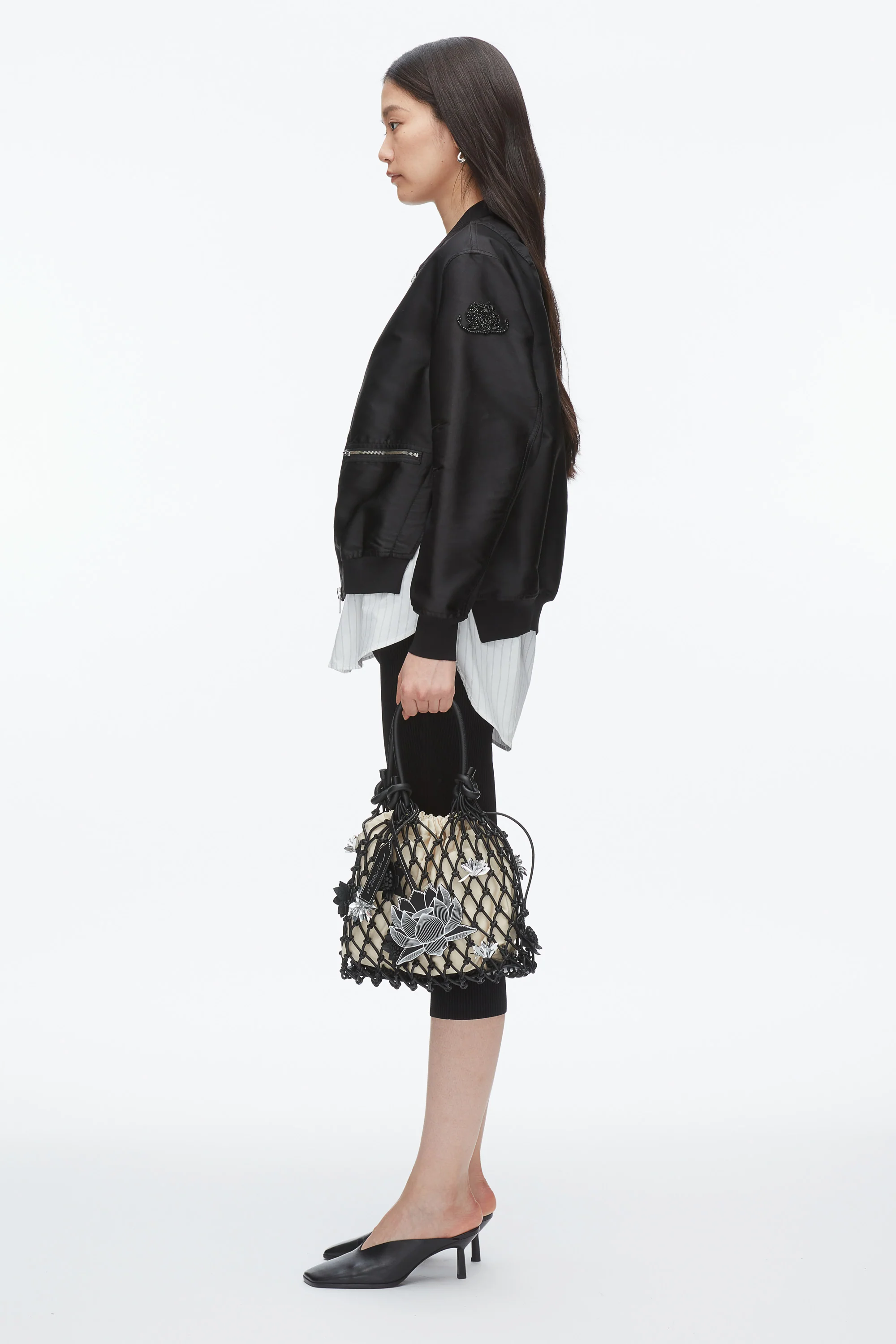 Blooming Lotus Macrame Mini Sac - Image 7