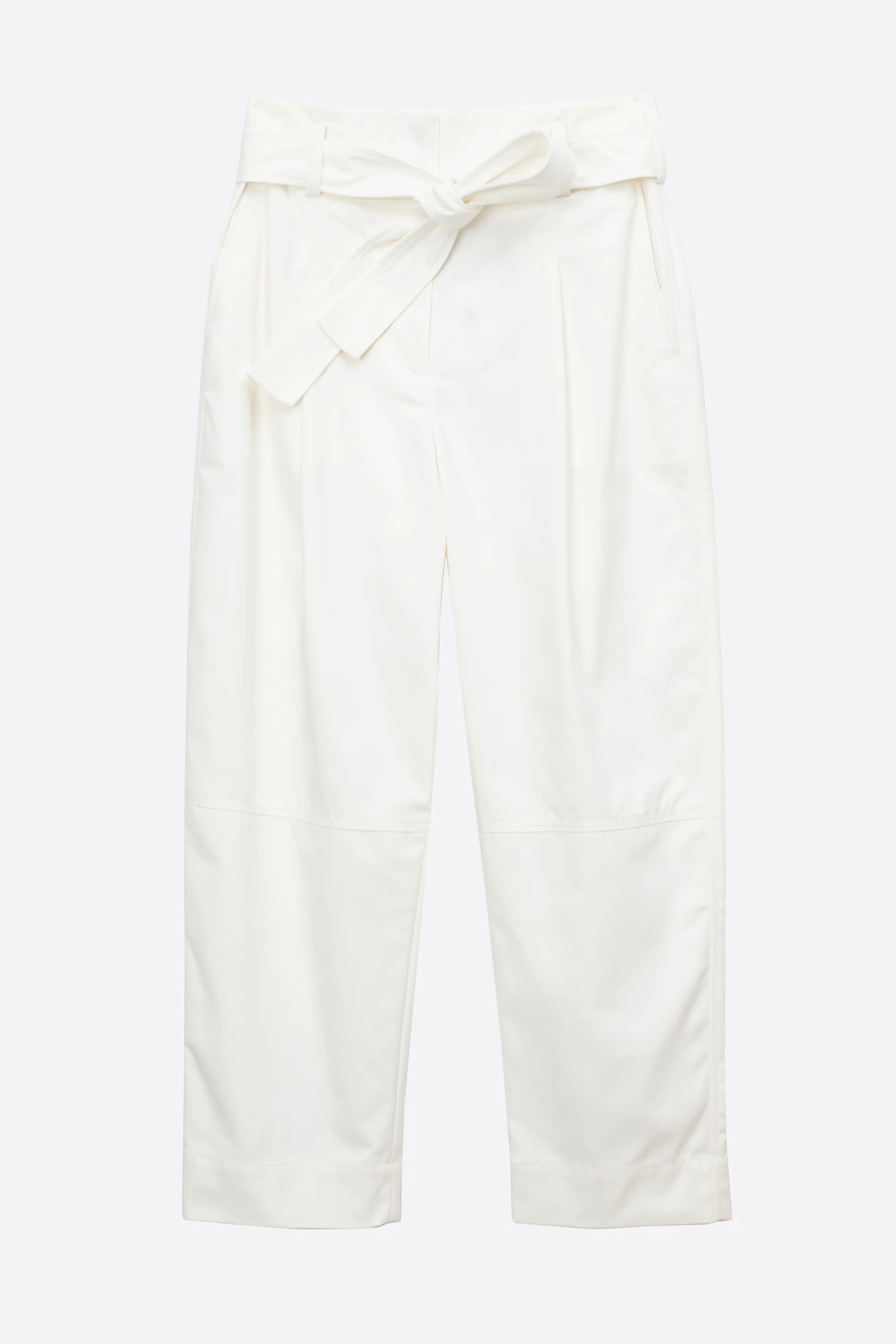 Menswear Style Pant with Belt