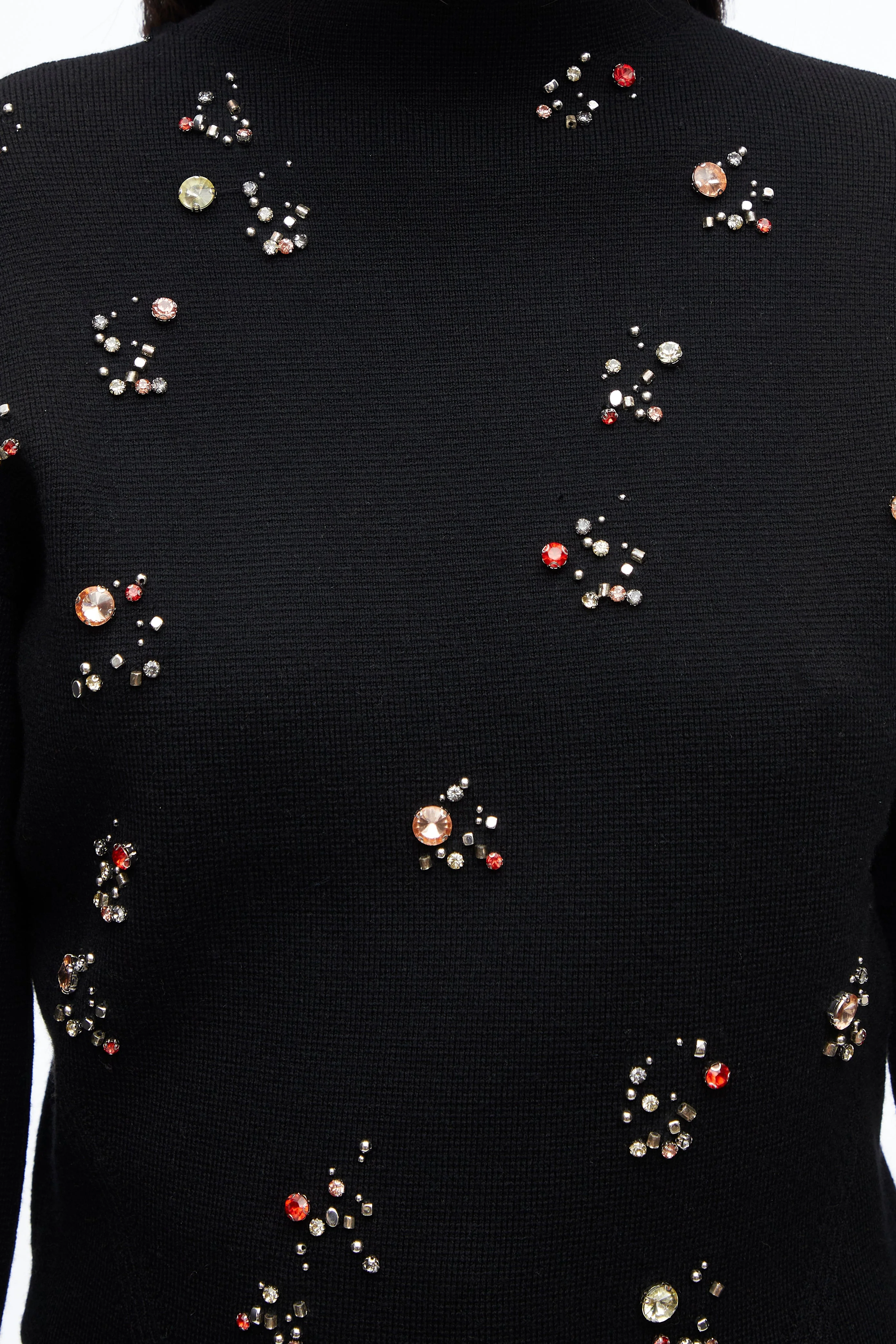 Embellished Merino Wool Sweater - Image 6