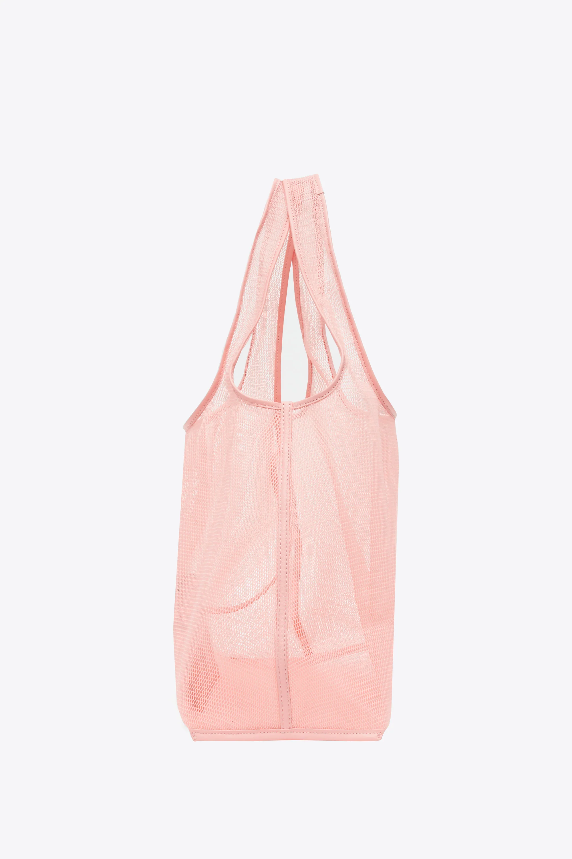 Blooming Lotus Mesh Market Tote - Image 11