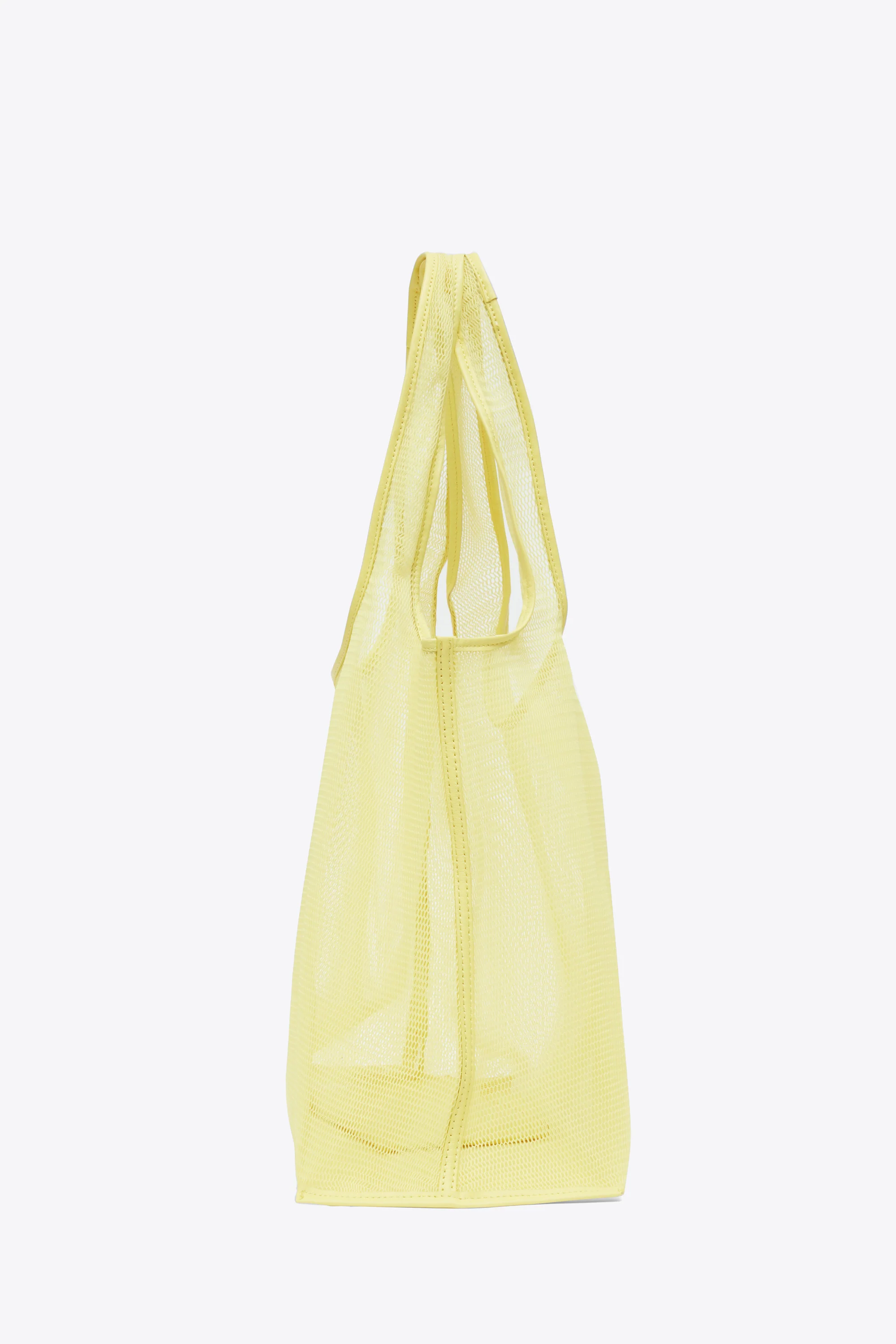 Blooming Lotus Mesh Market Tote - Image 4