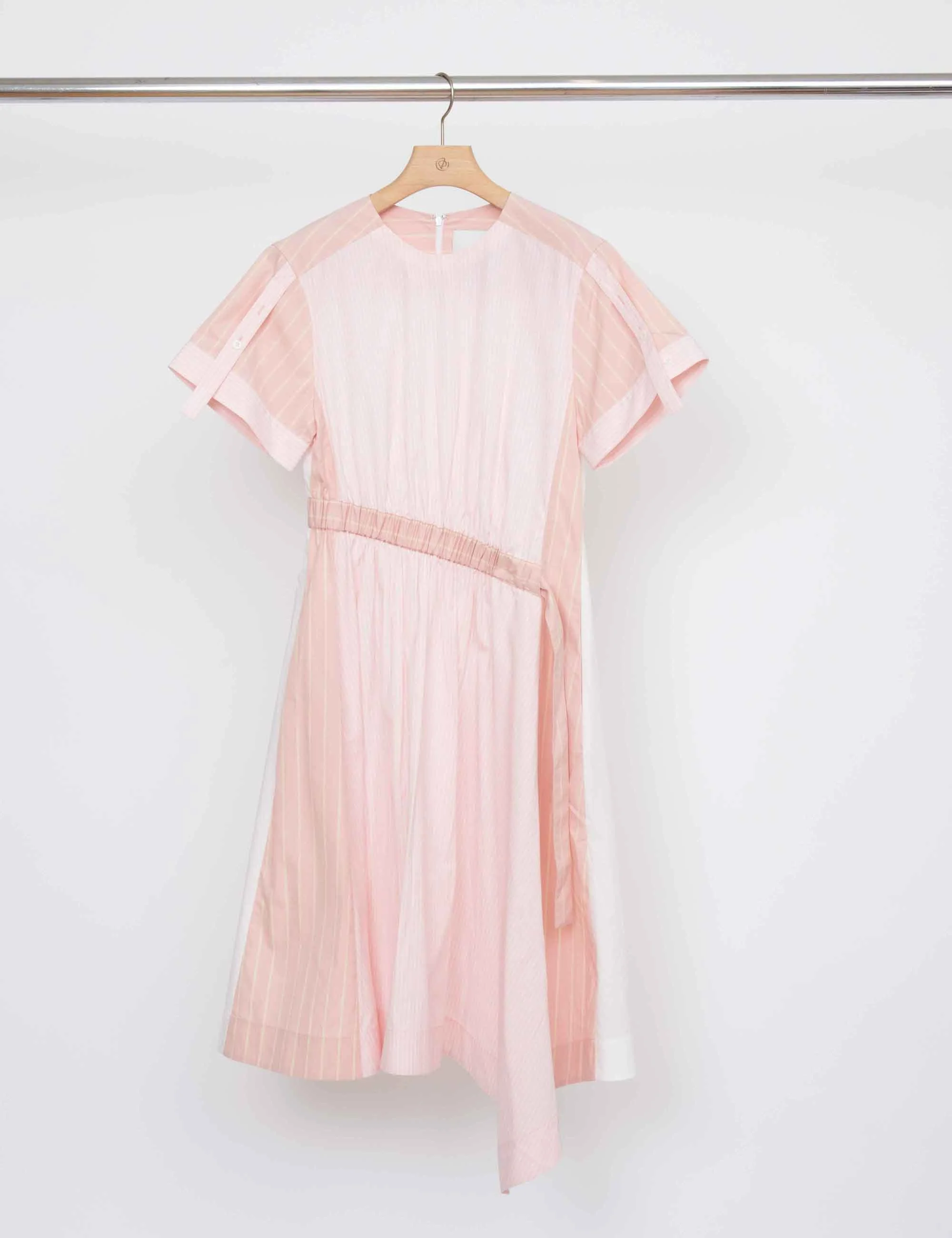 Mix Stripe Poplin Dress - Image 5