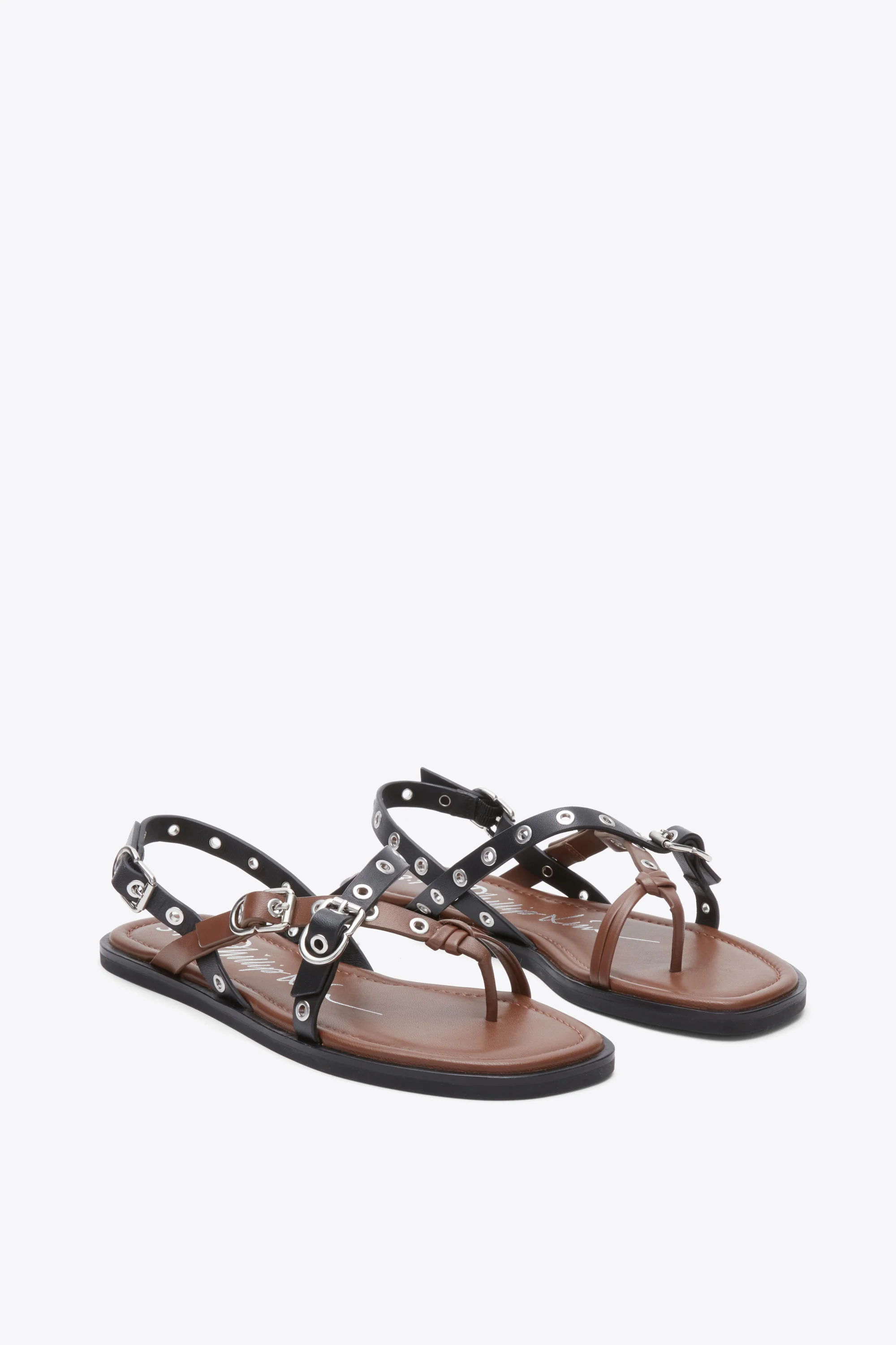 Multi-Strap Rivet Sandal - Image 2