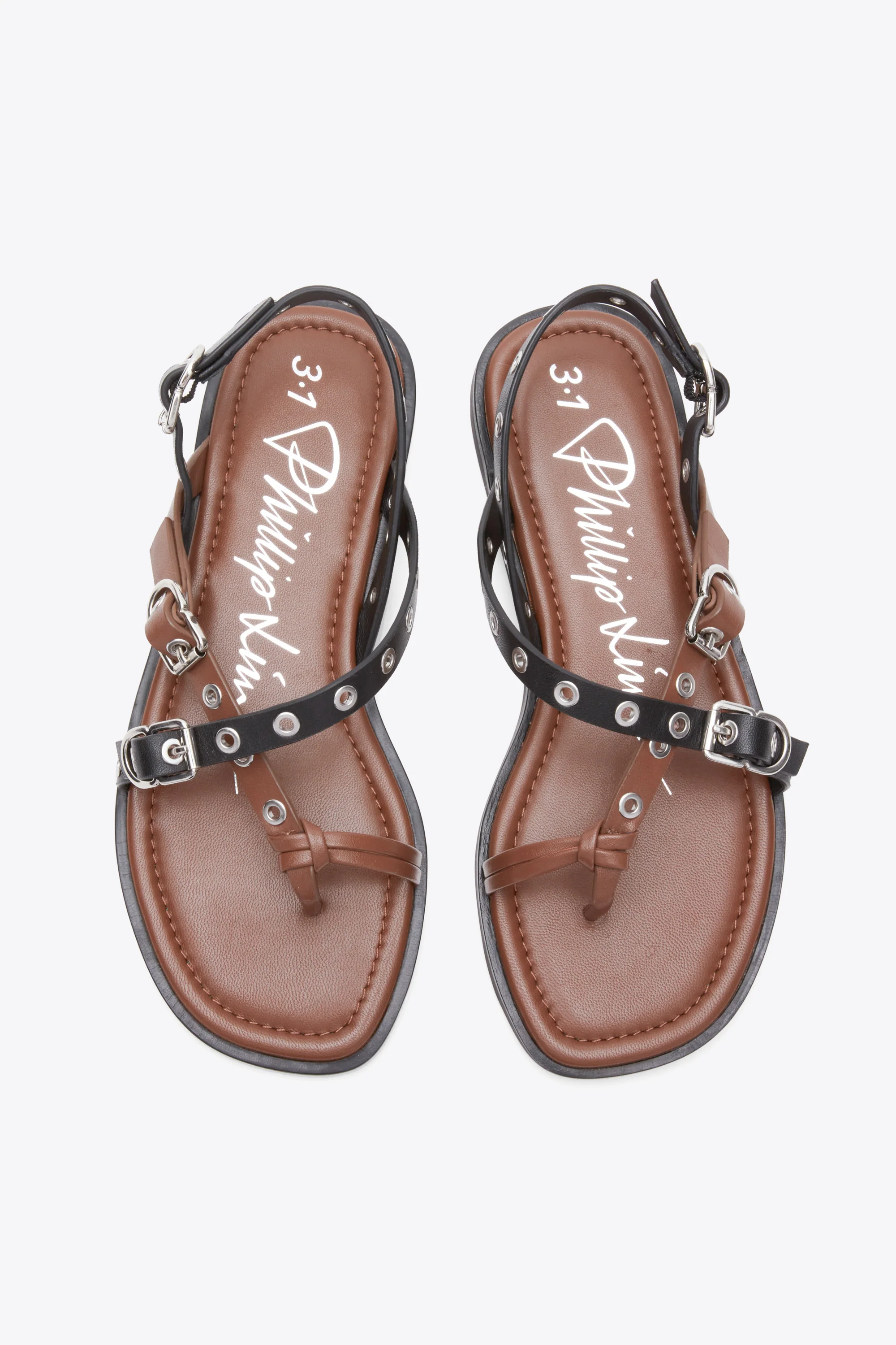 Multi-Strap Rivet Sandal - Image 4