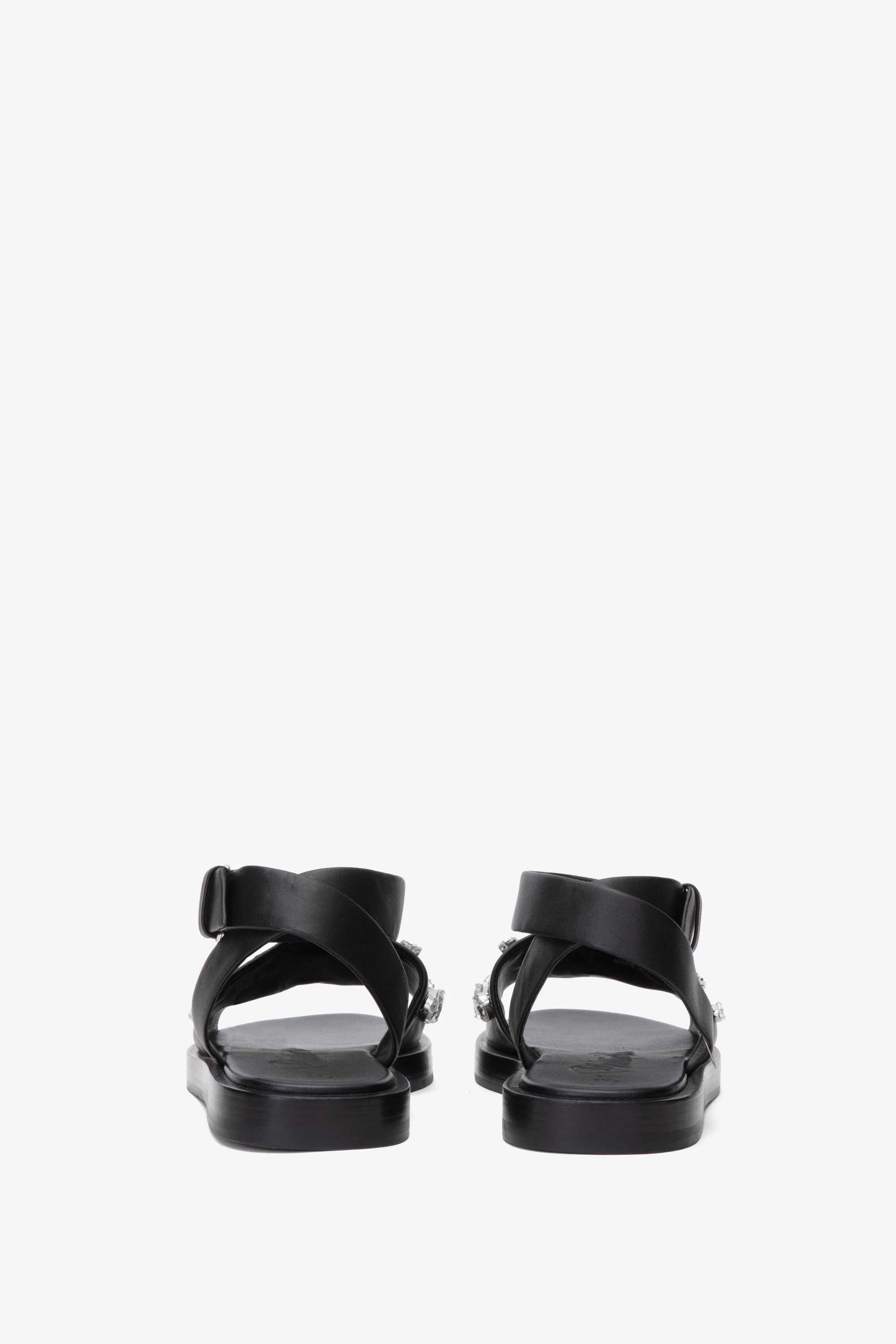 Nadine Ankle Wrap Sandal with Gem Embroidery - Image 8