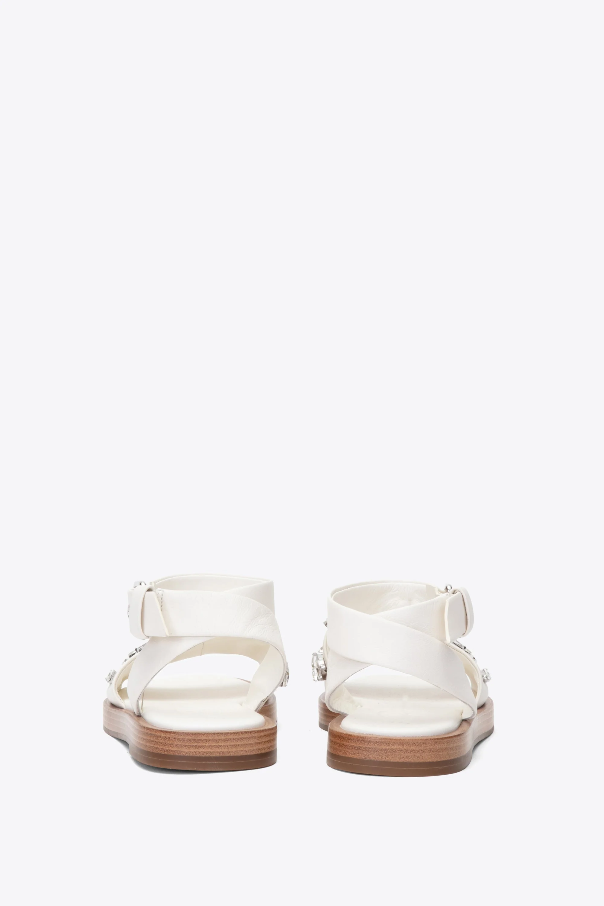 Nadine Ankle Wrap Sandal with Gem Embroidery - Image 4