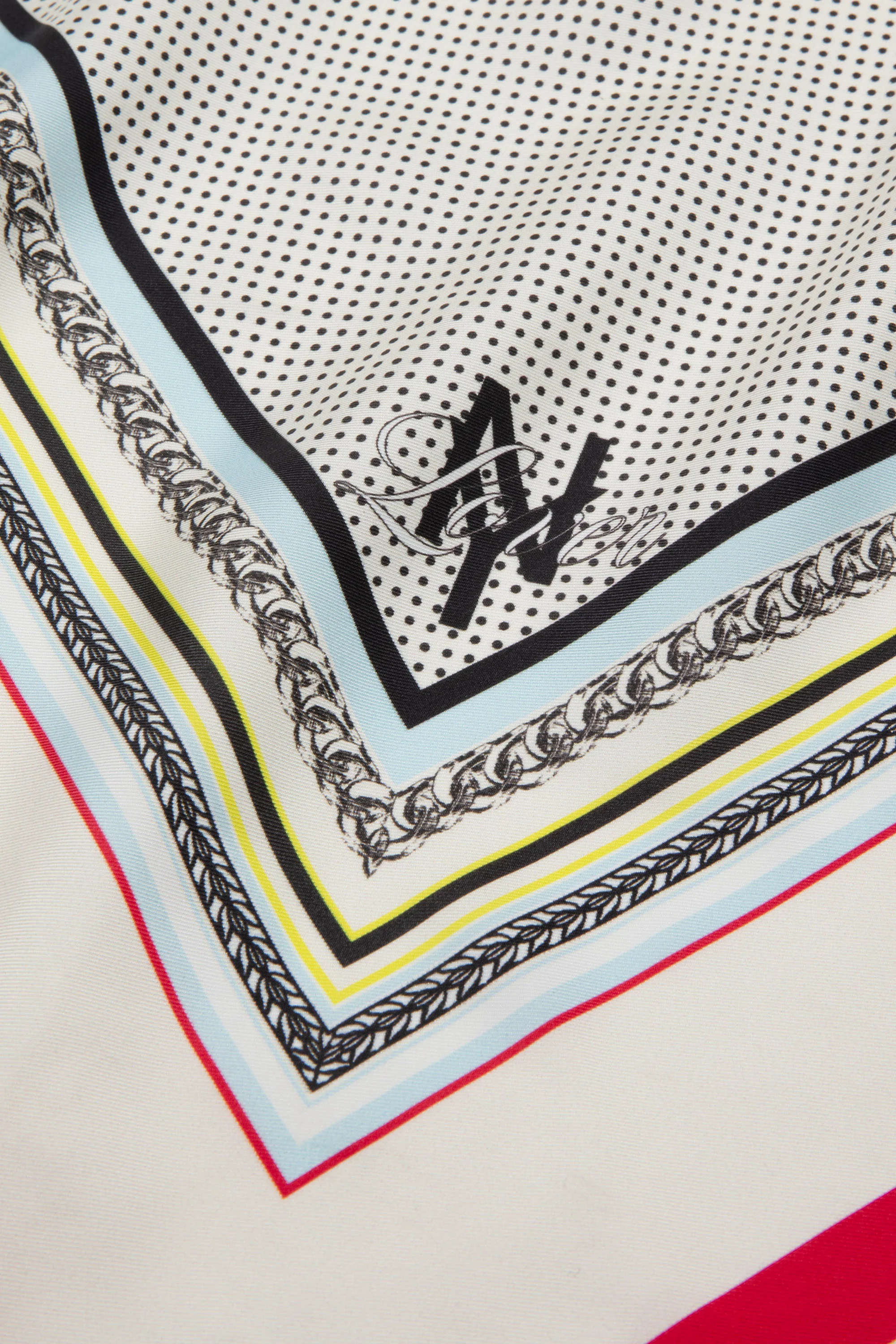 NY Liberty Printed Silk Scarf - Image 2