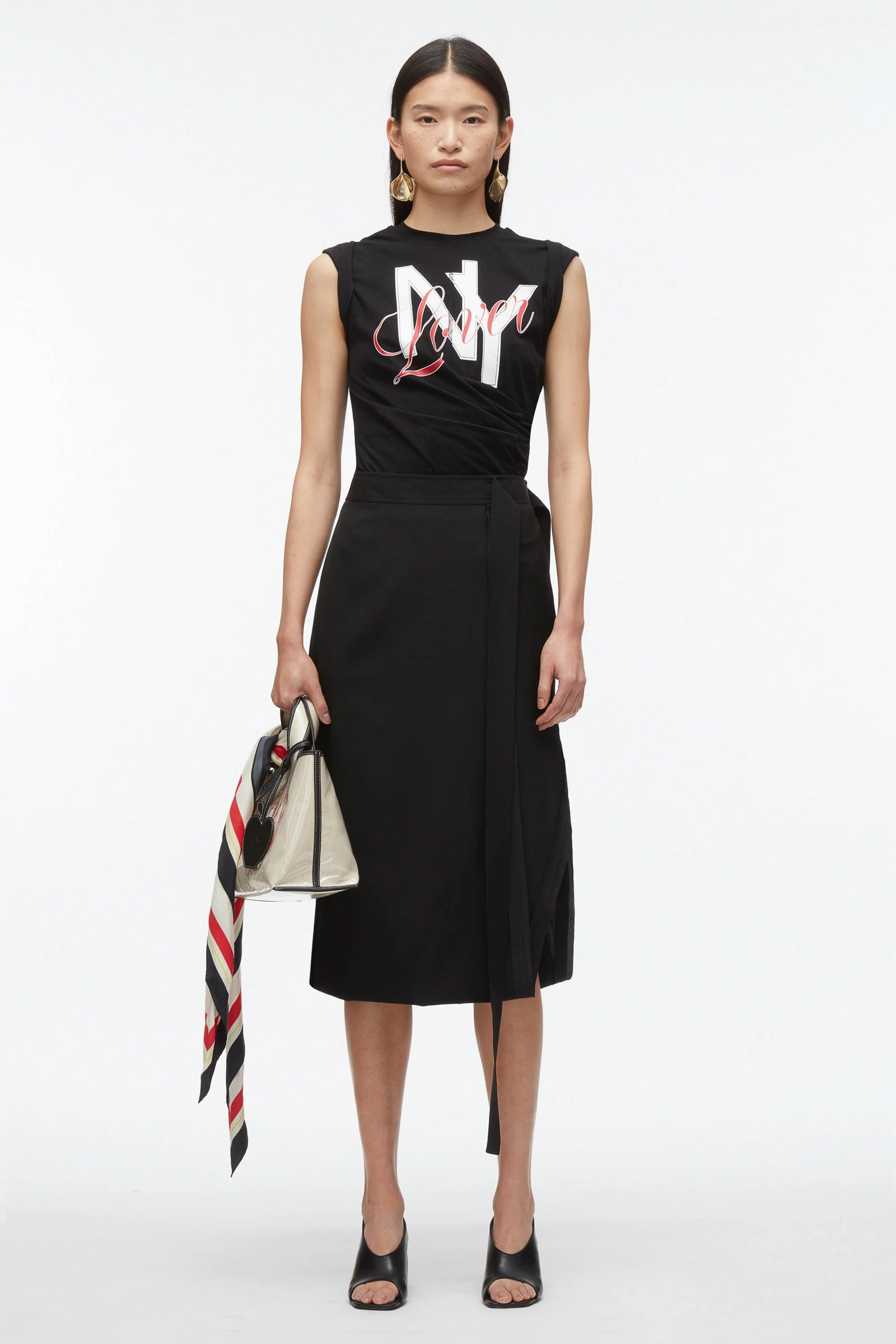 NY Lover Draped Tank - Image 7
