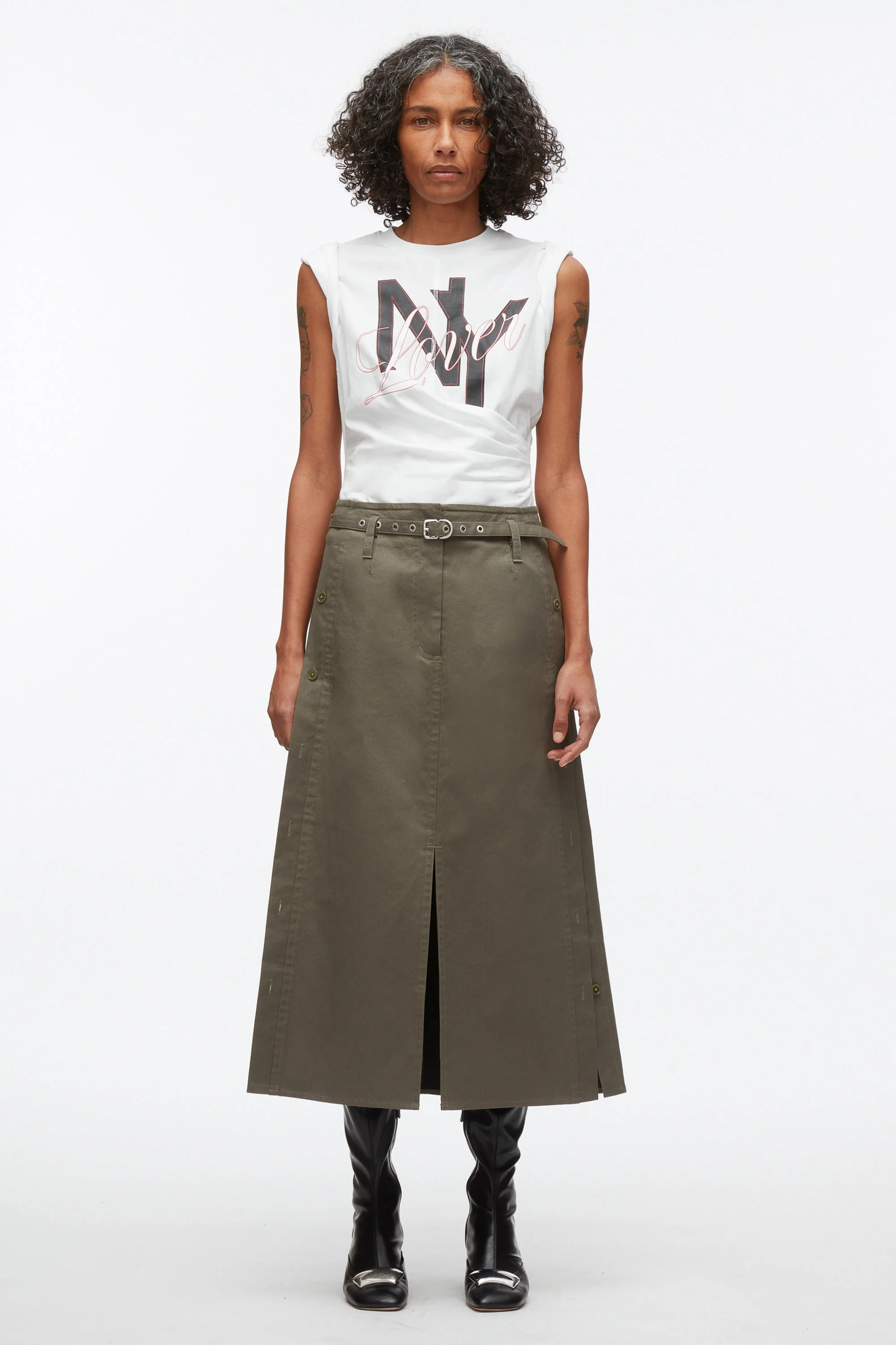 NY Lover Draped Tank - Image 5