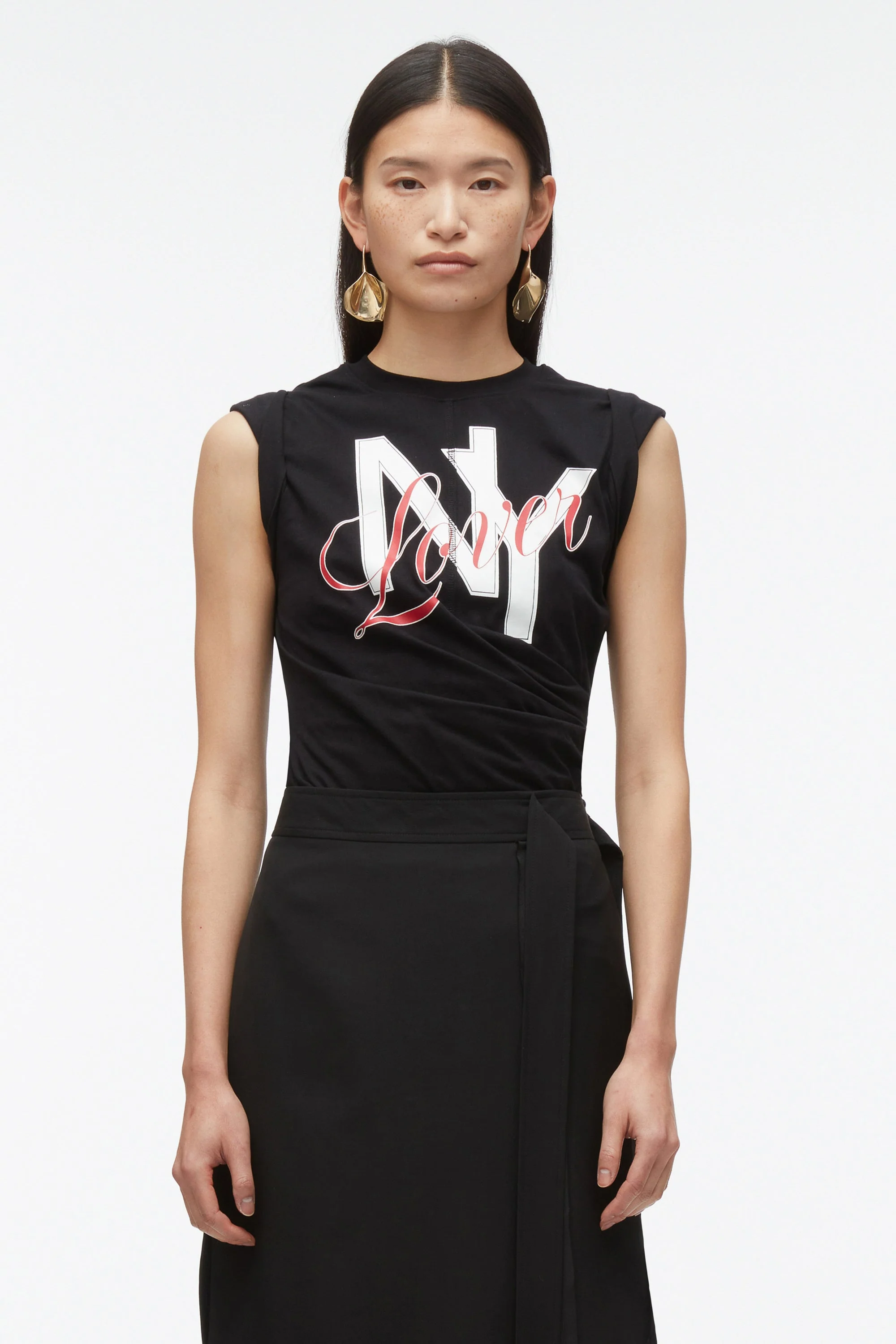 NY Lover Draped Tank - Image 8