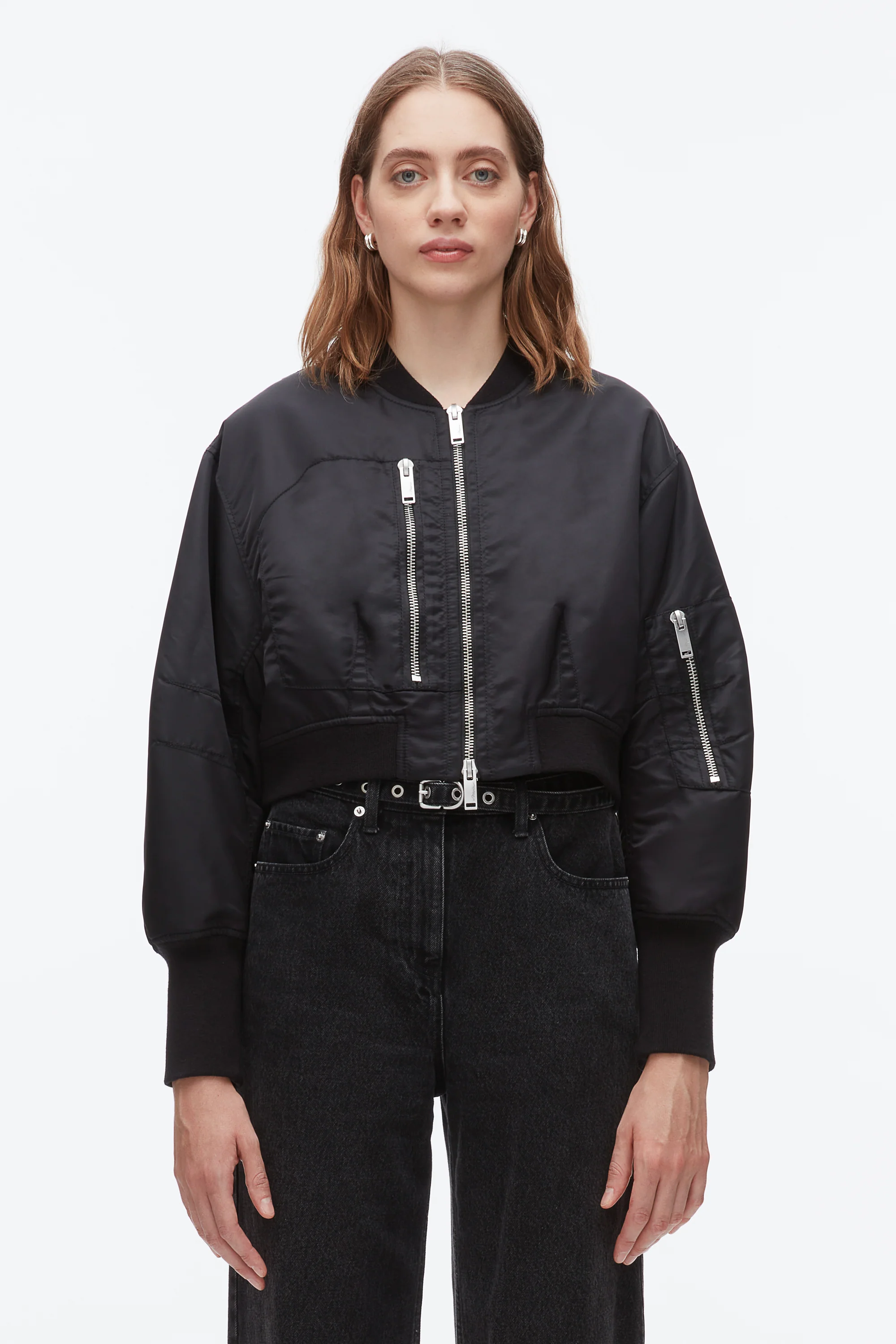 Cropped Flight Bomber - Image 3