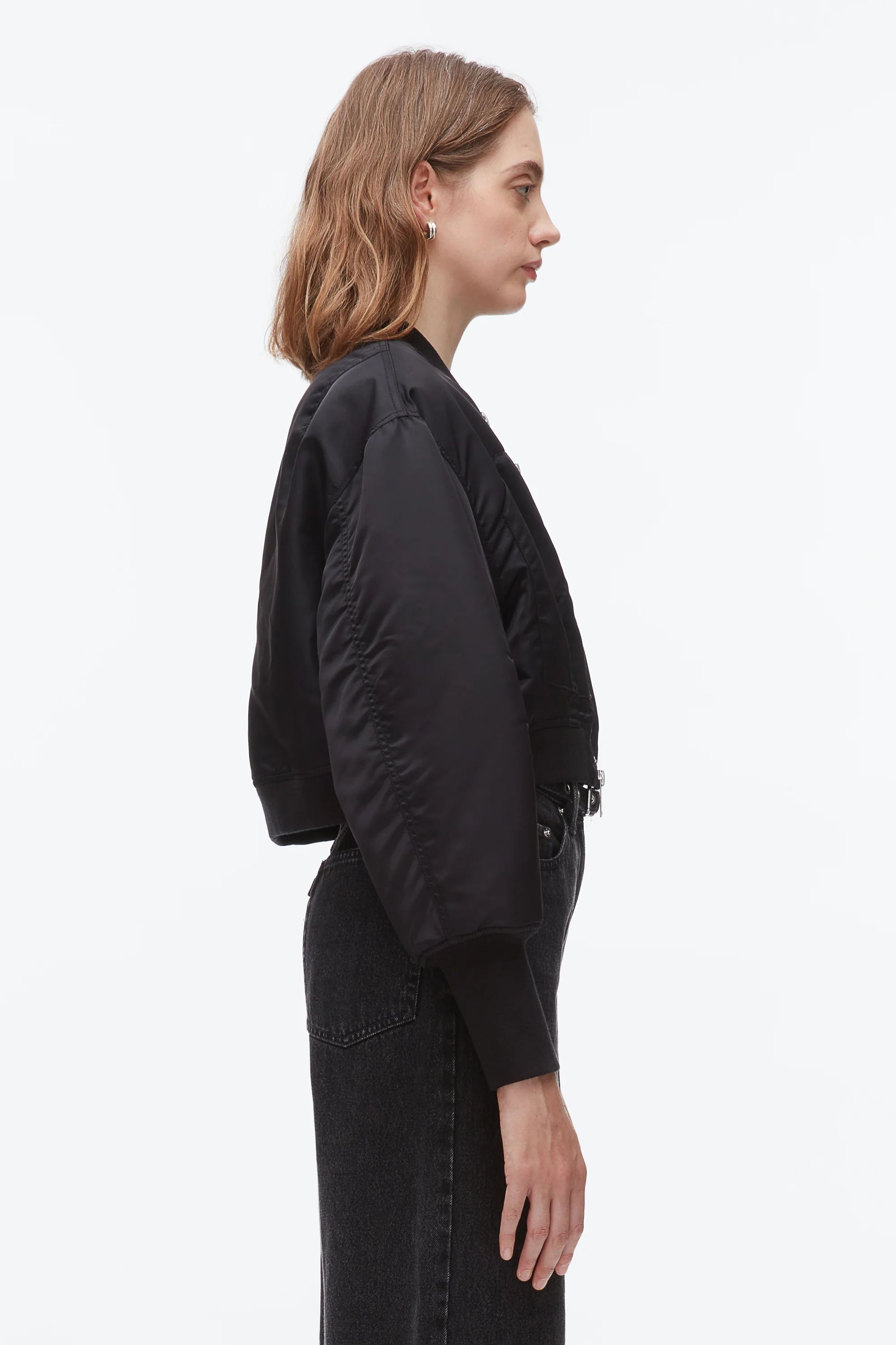 Cropped Flight Bomber - Image 4