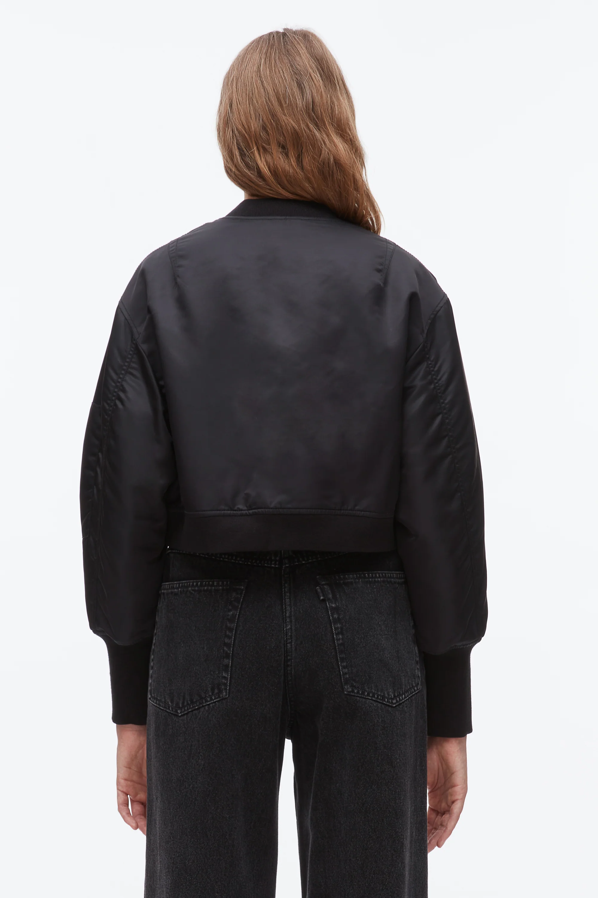 Cropped Flight Bomber - Image 5
