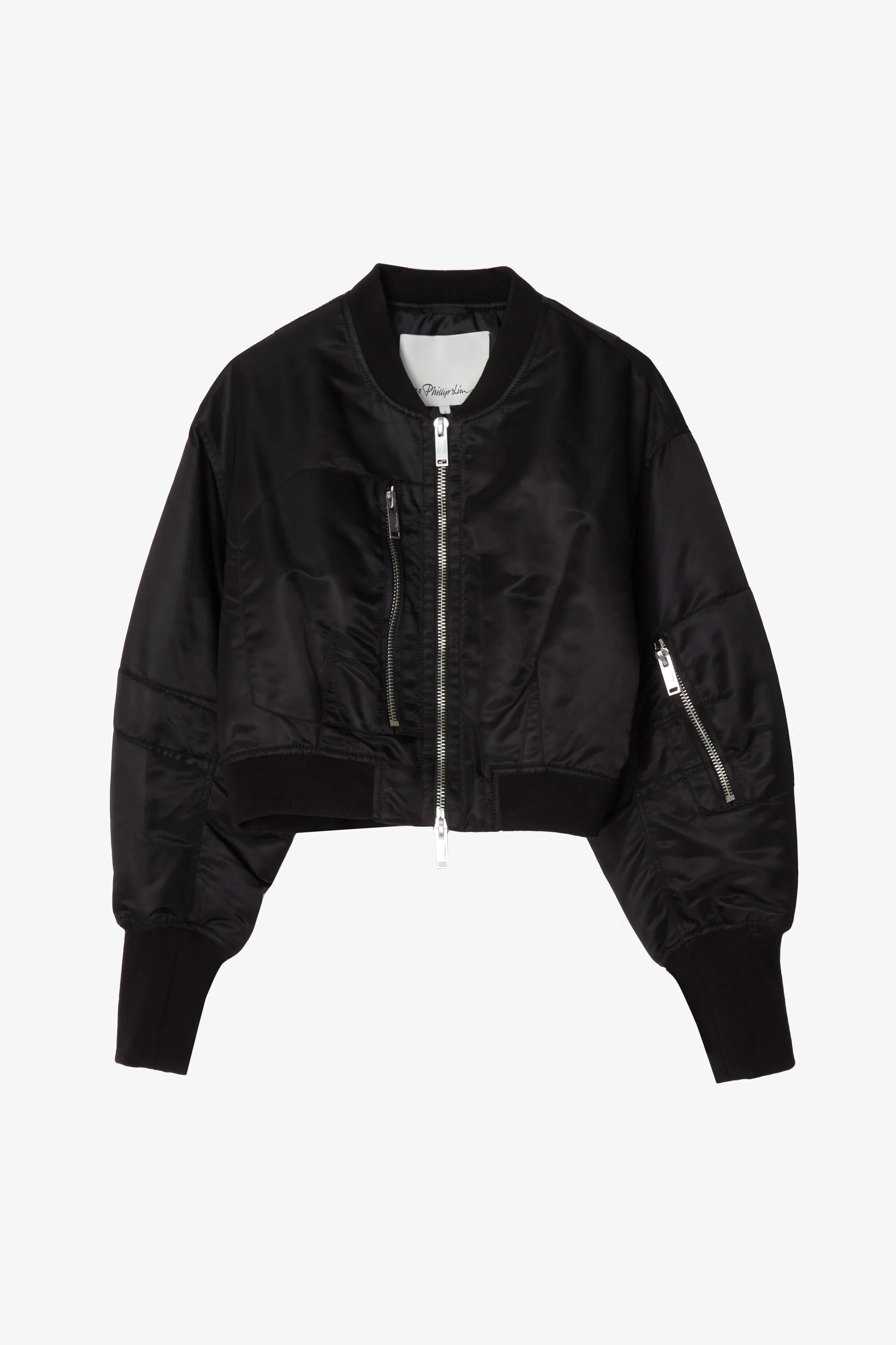 Cropped Flight Bomber - Image 7
