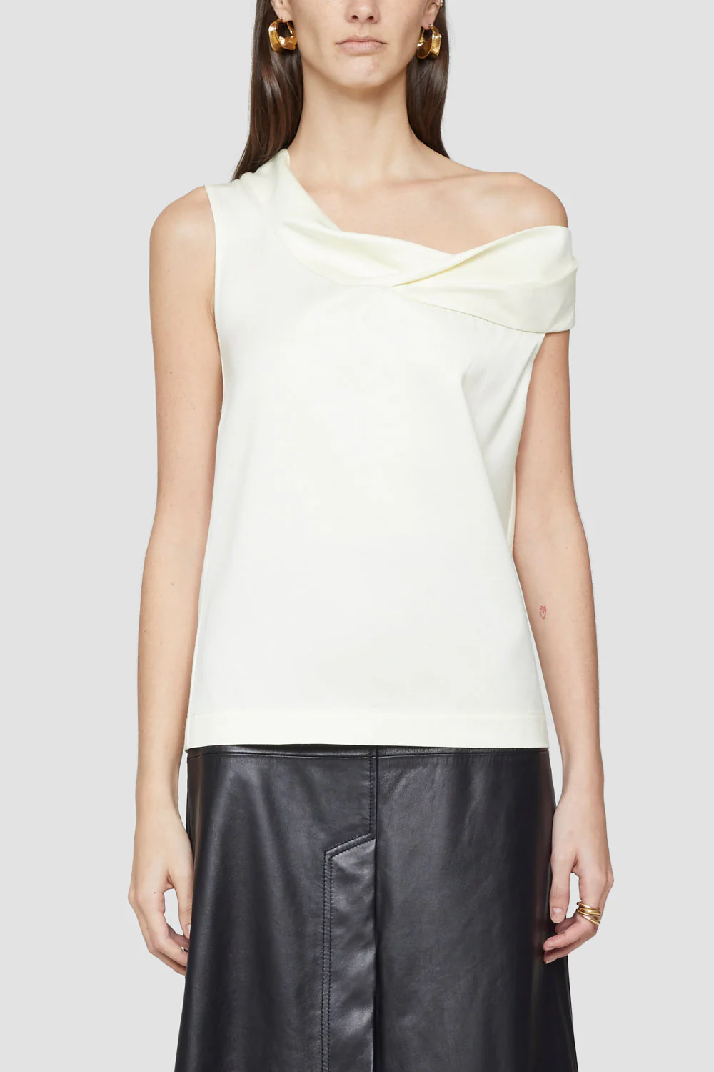 Off Shoulder Folded Band Top - Image 3