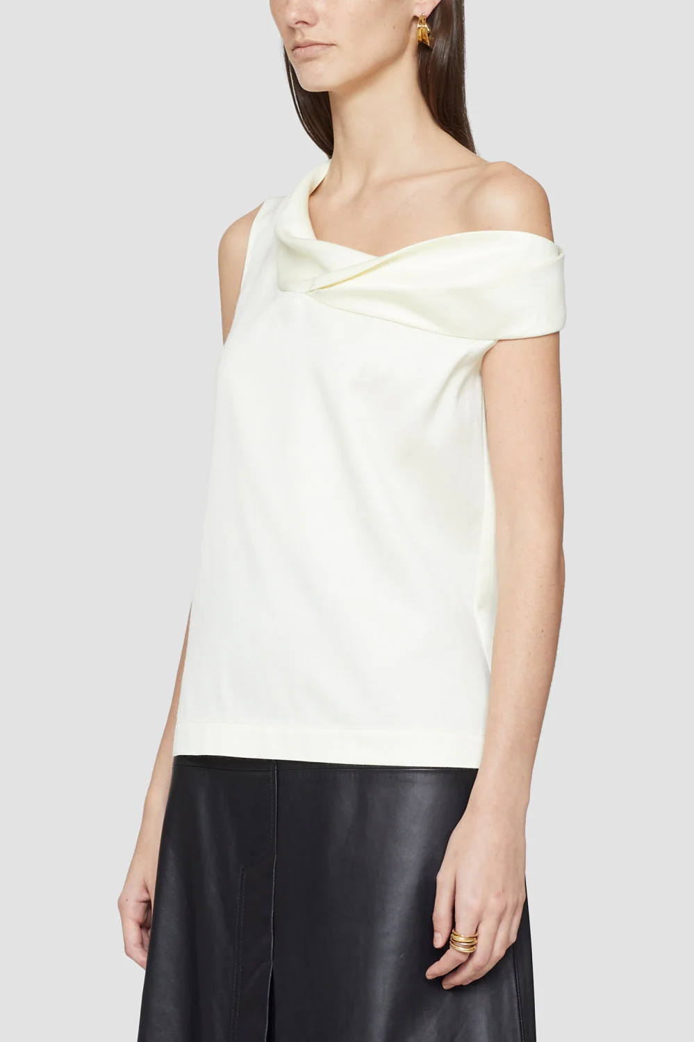 Off Shoulder Folded Band Top - Image 4