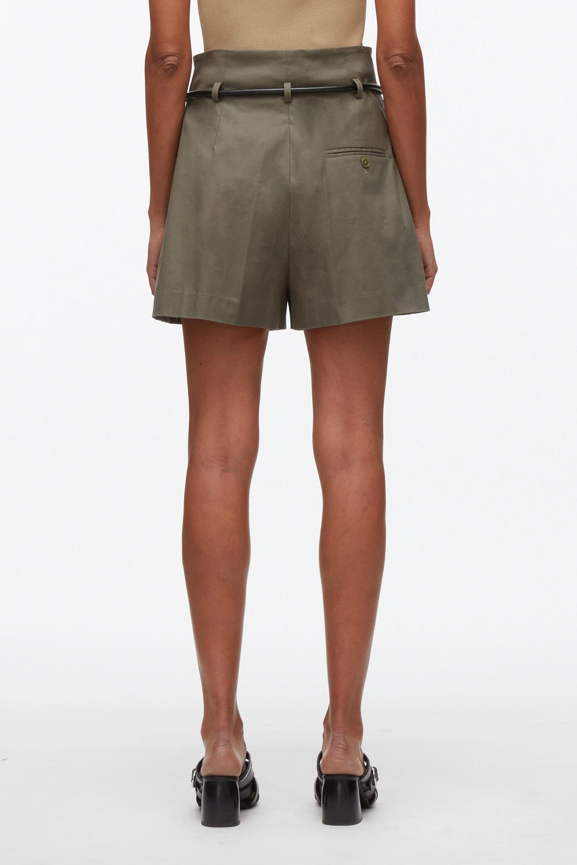 Origami Short With Belt - Image 11