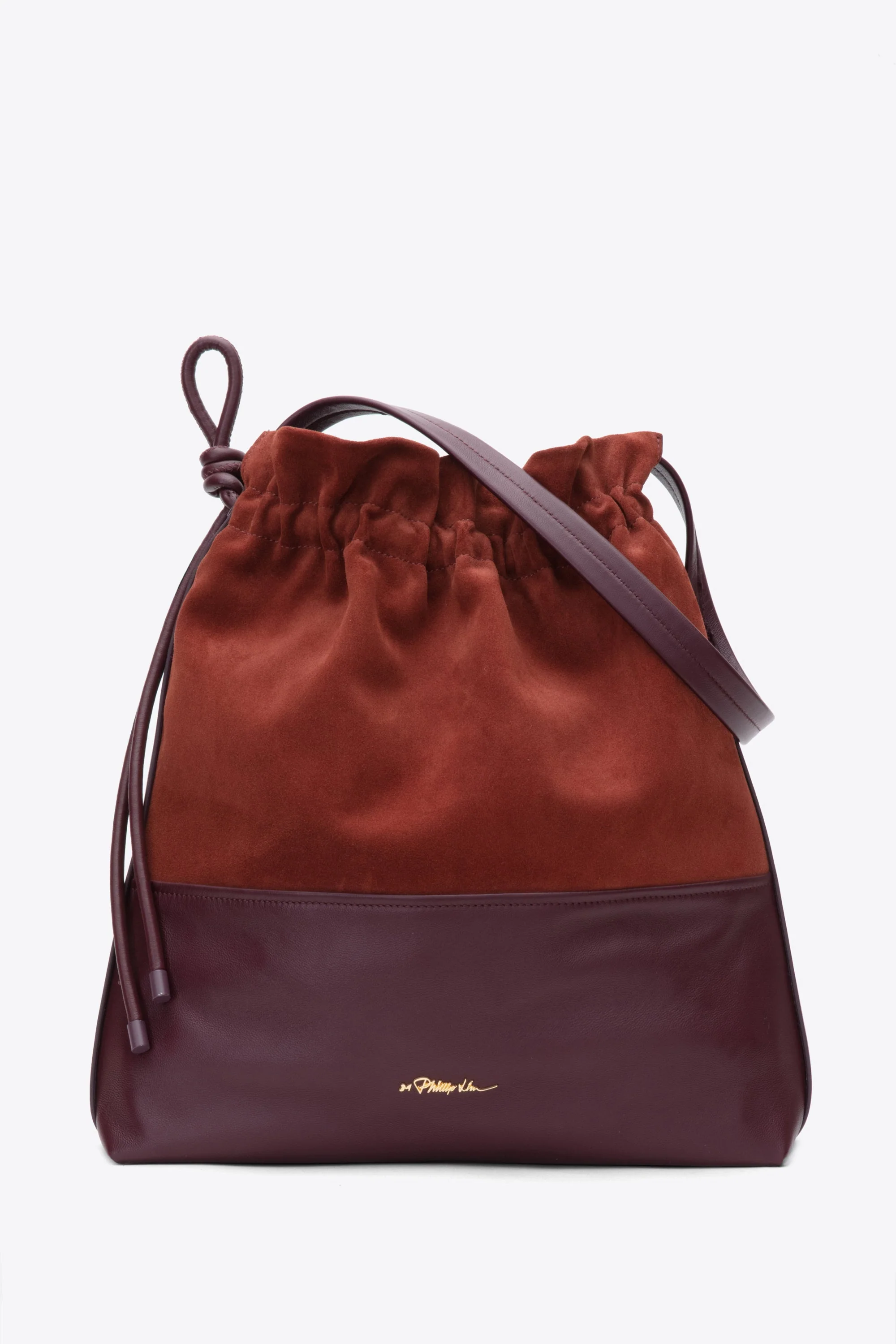Aubergine Brick Origami Tote