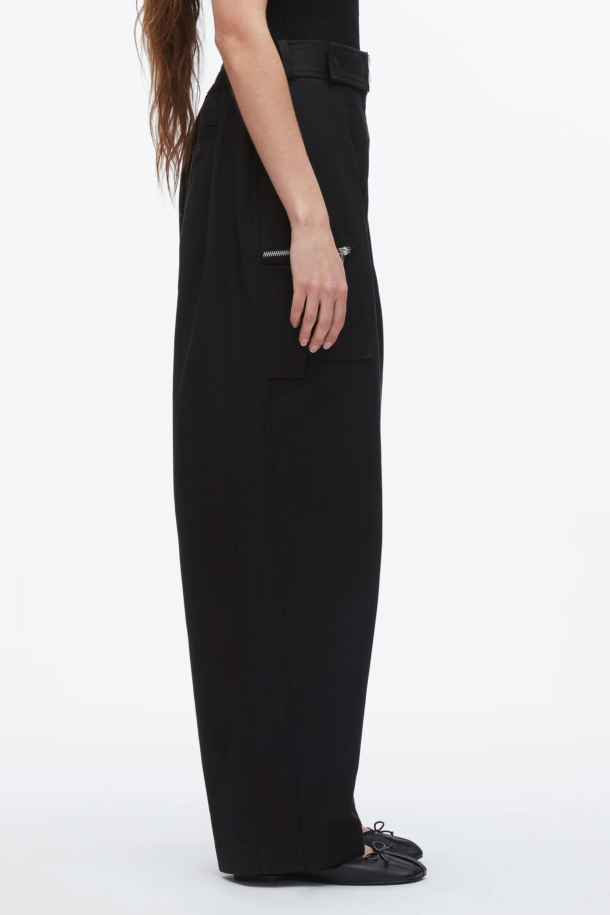 Double Zip Wide Leg Pant - Image 10