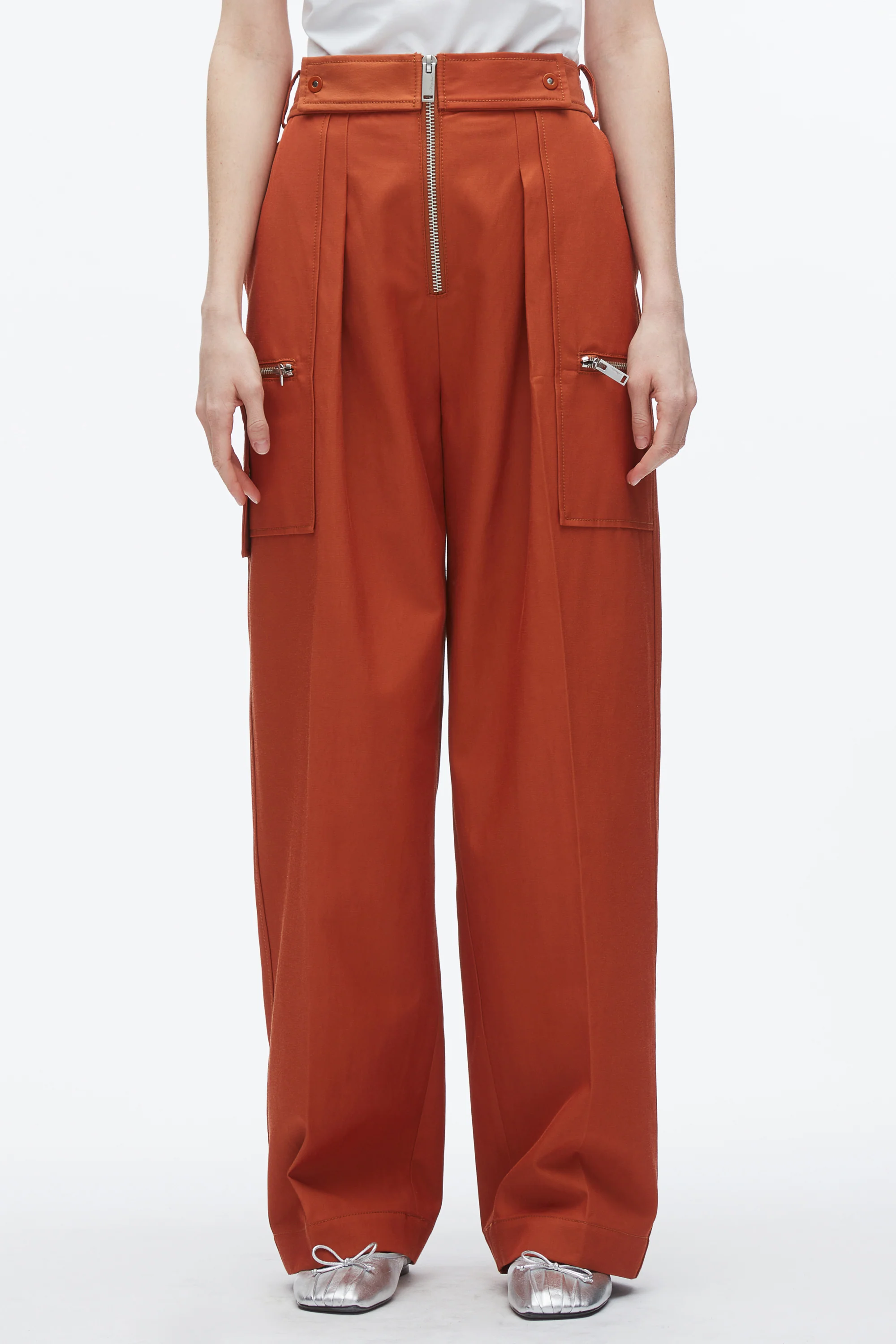 Double Zip Wide Leg Pant - Image 3