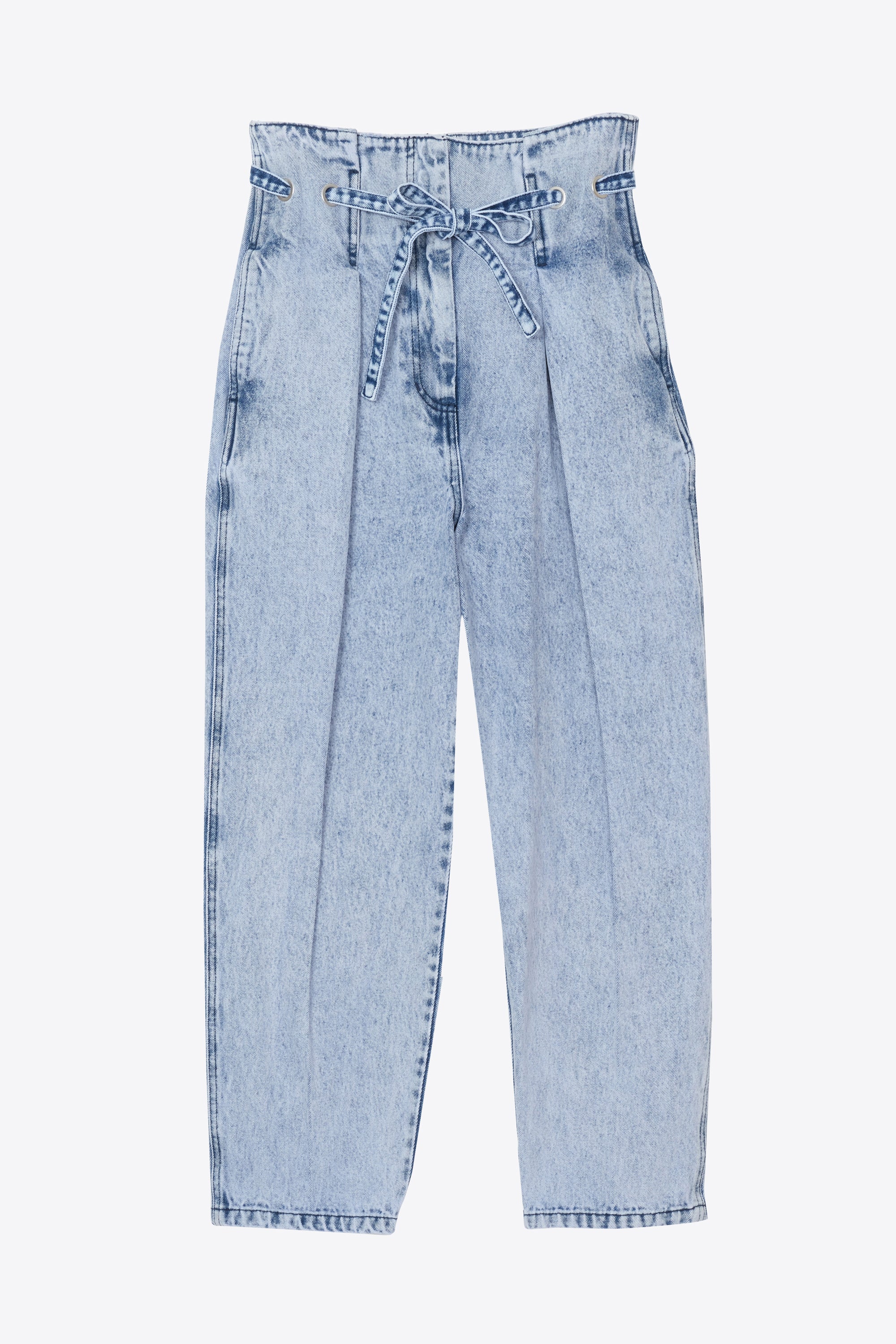 Overdyed Denim Origami Pant