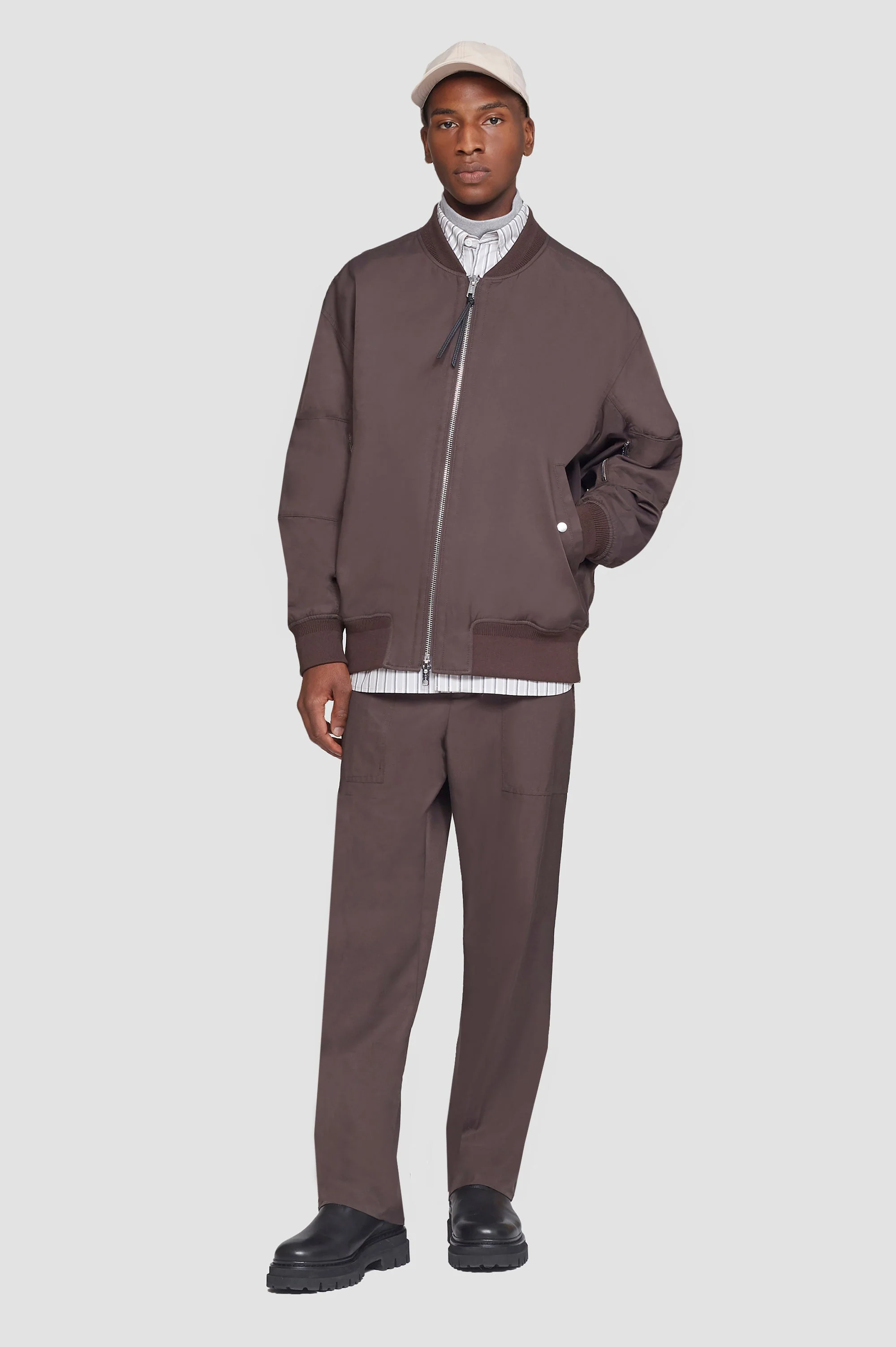 Oversized Bomber Jacket - Image 3
