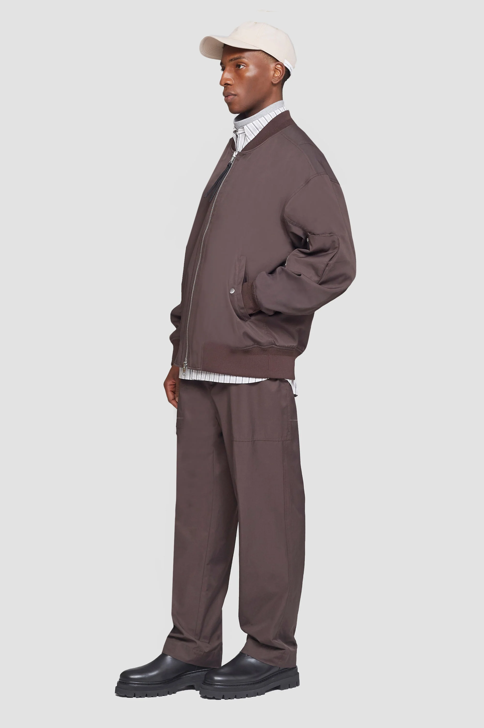 Oversized Bomber Jacket - Image 4