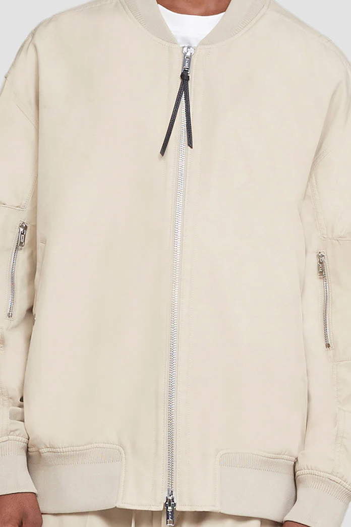 Oversized Bomber Jacket - Image 7