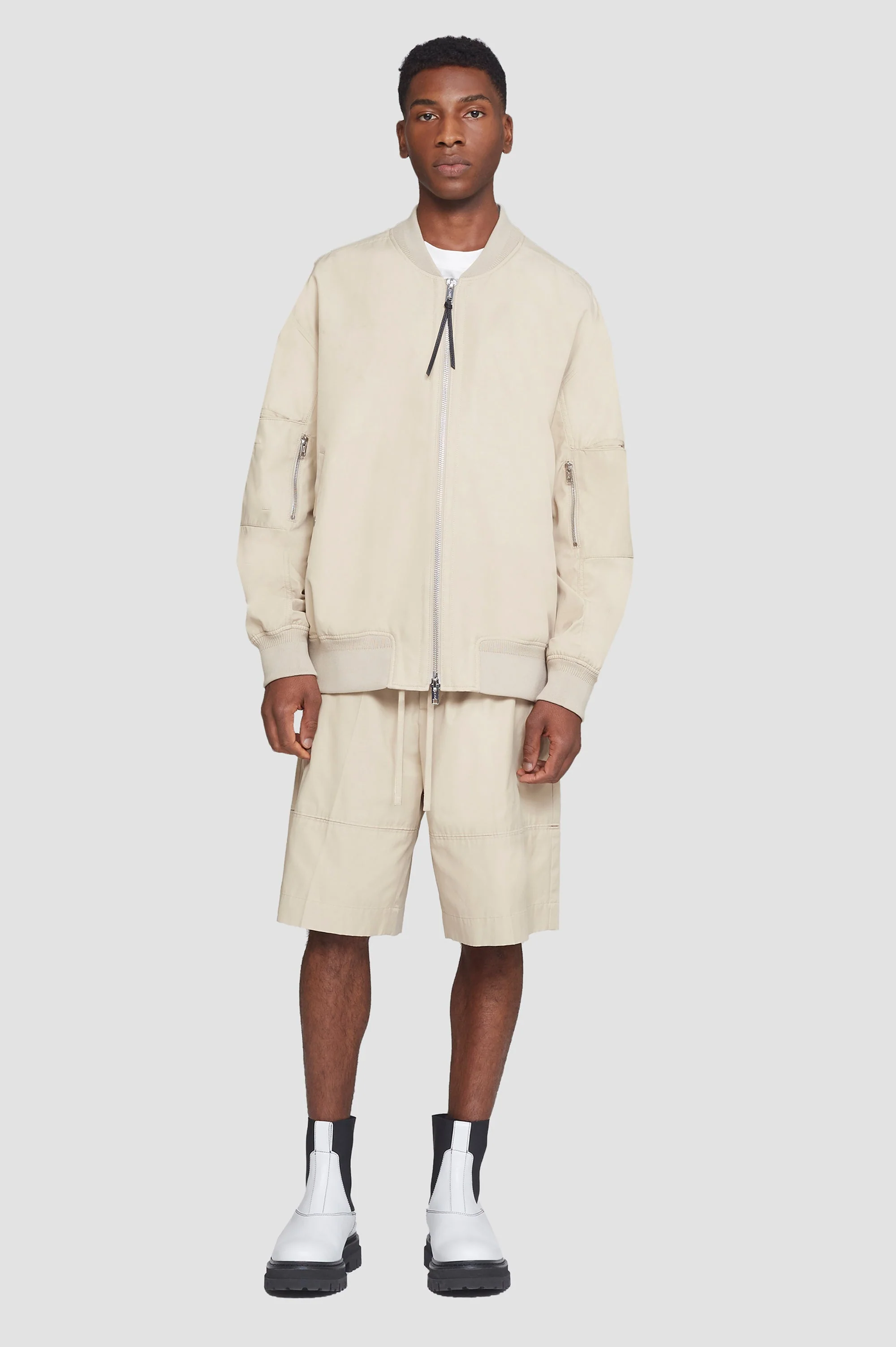 Oversized Bomber Jacket - Image 8