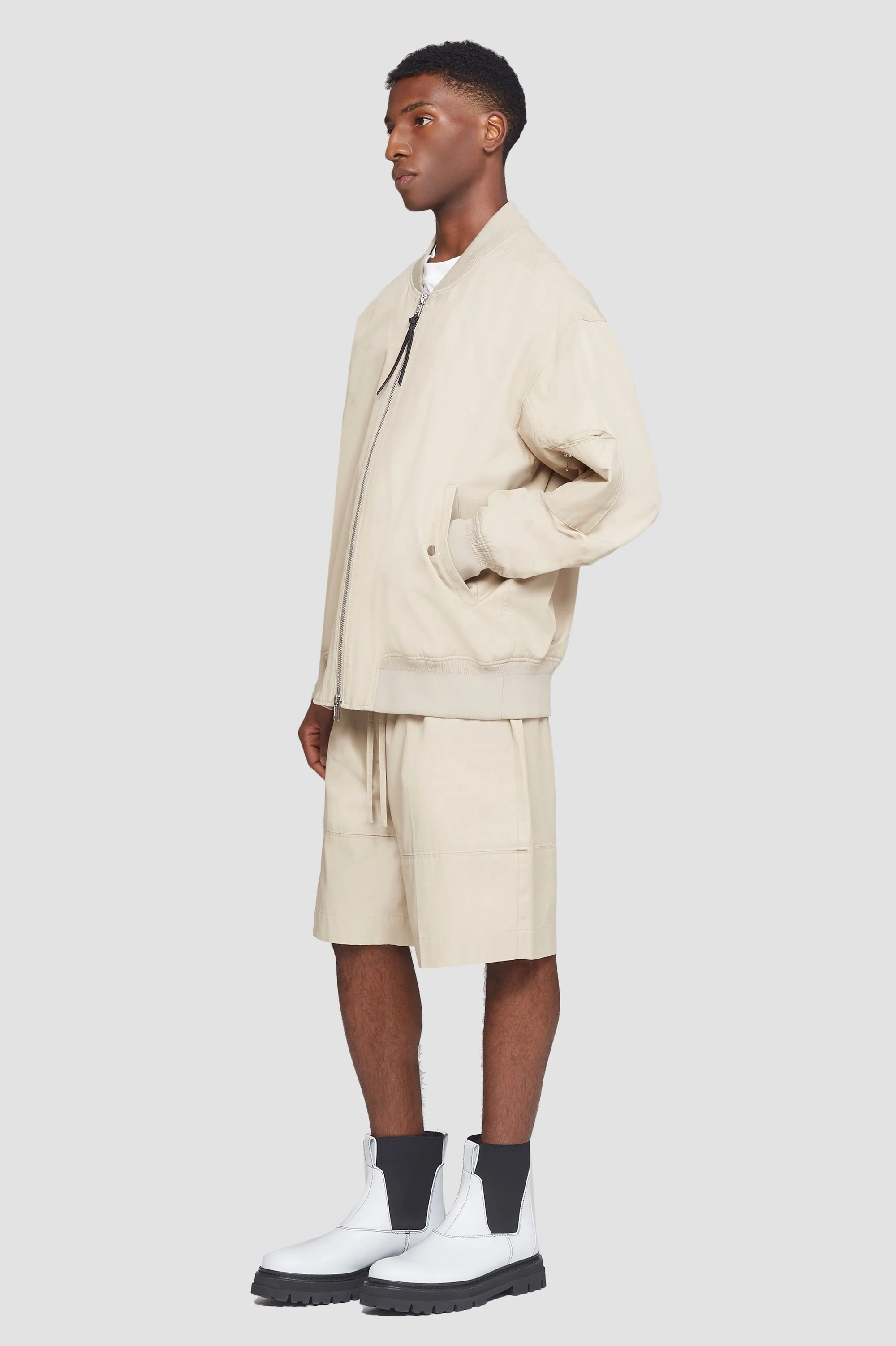 Oversized Bomber Jacket - Image 9