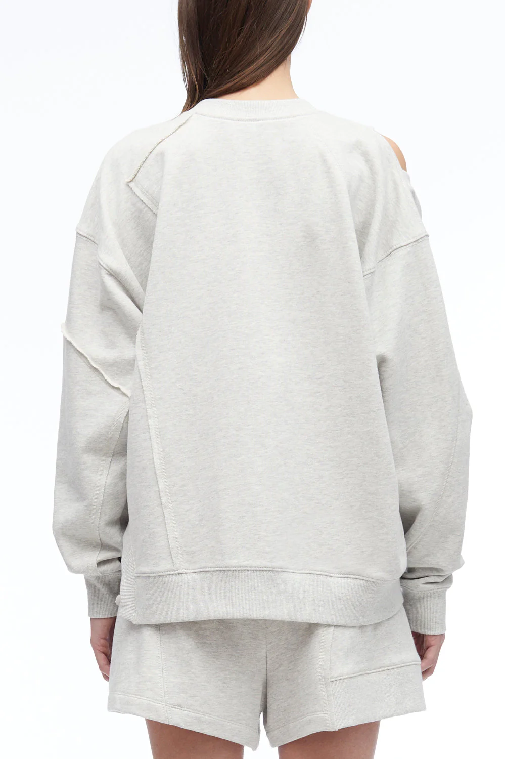 Oversized Patched Crewneck Sweatshirt - Image 8