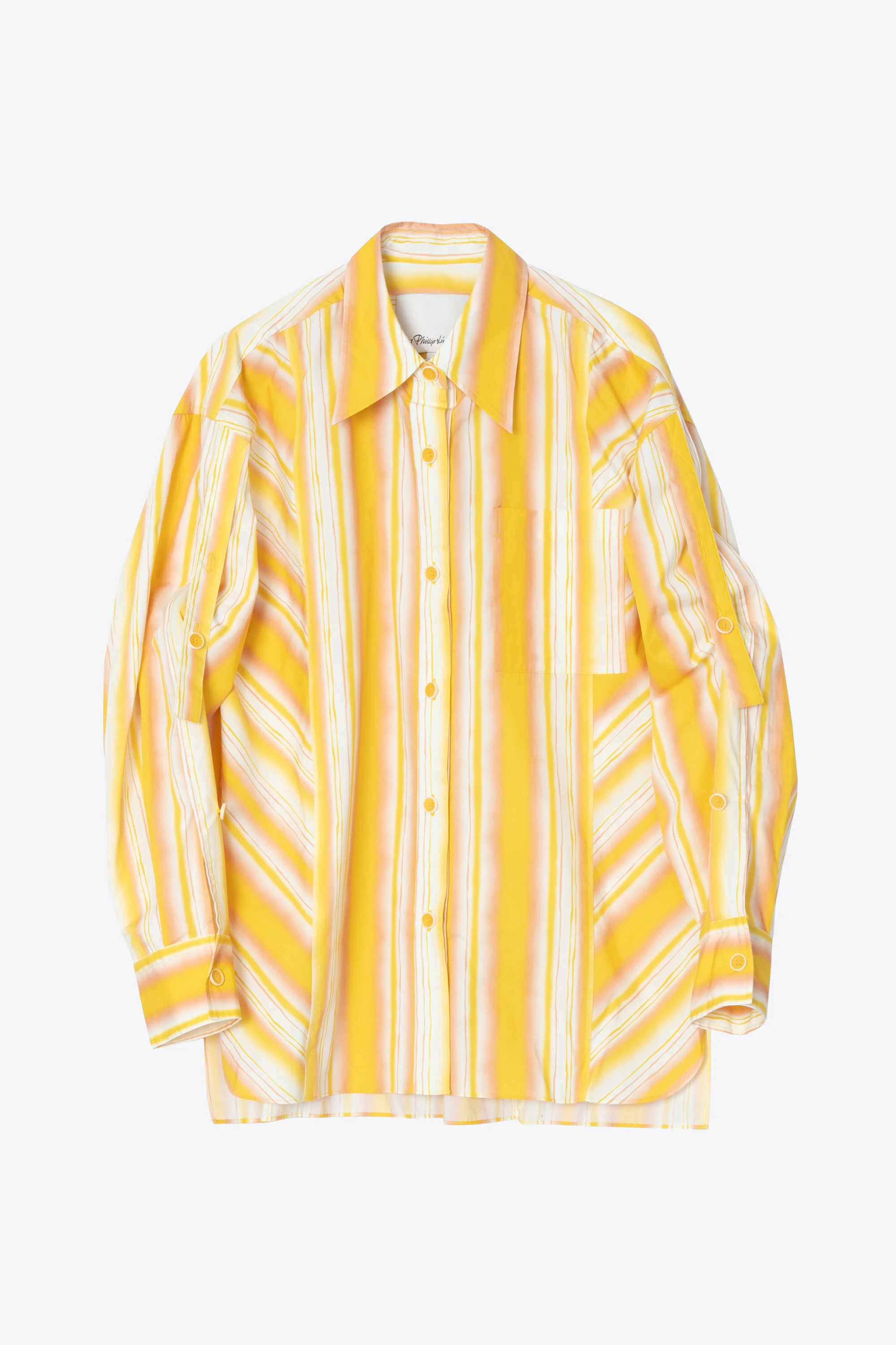 Painted Stripe Long Sleeve Shirt - Image 2