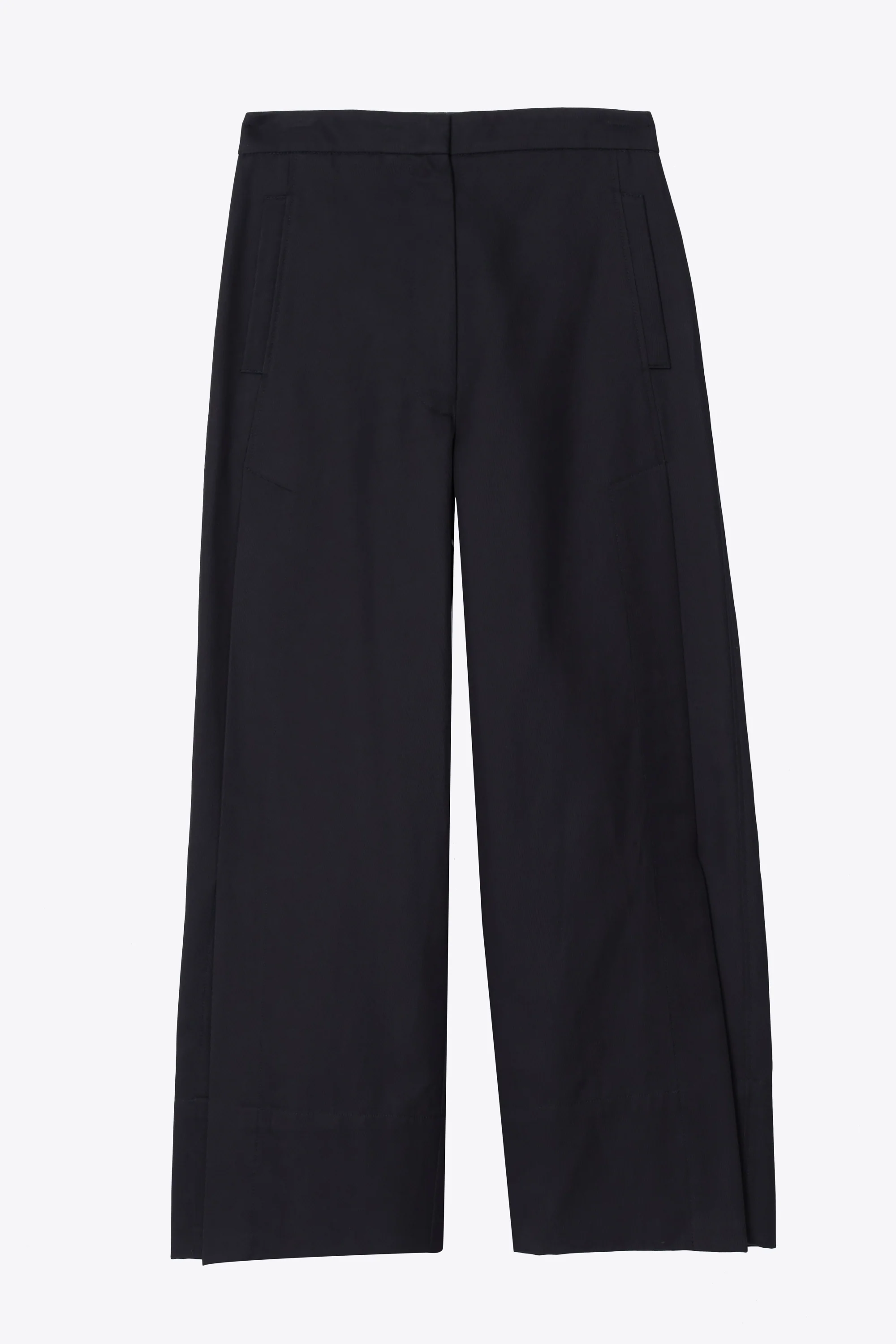 Pants With Side Seam Placket