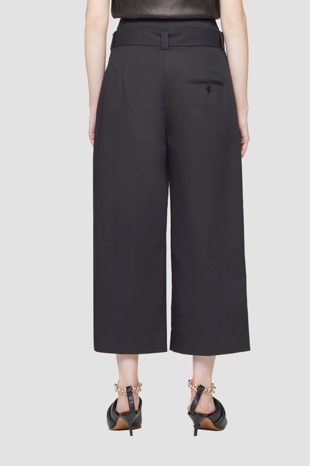 Paper Bag Cropped Trouser - Image 12