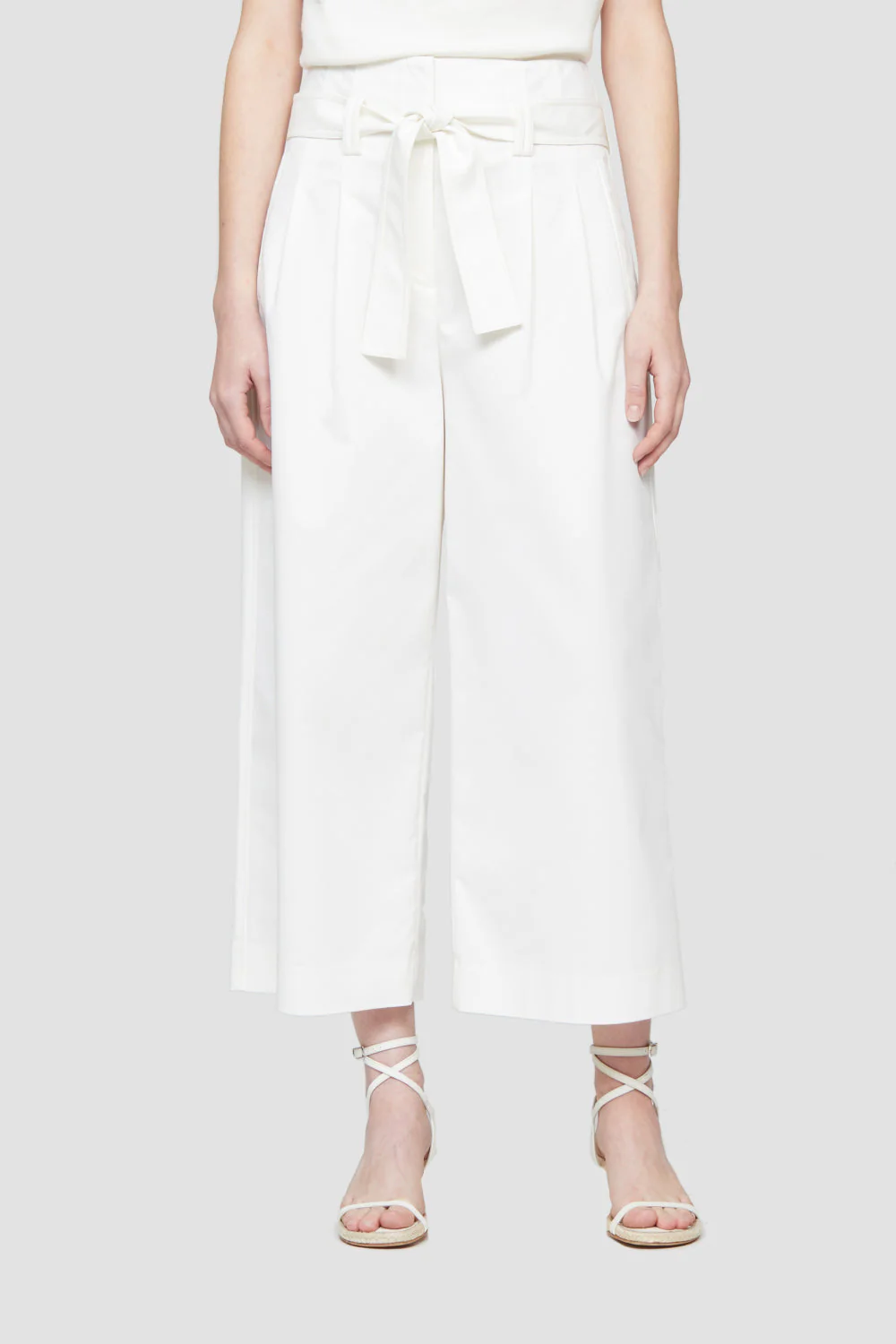Paper Bag Cropped Trouser - Image 3