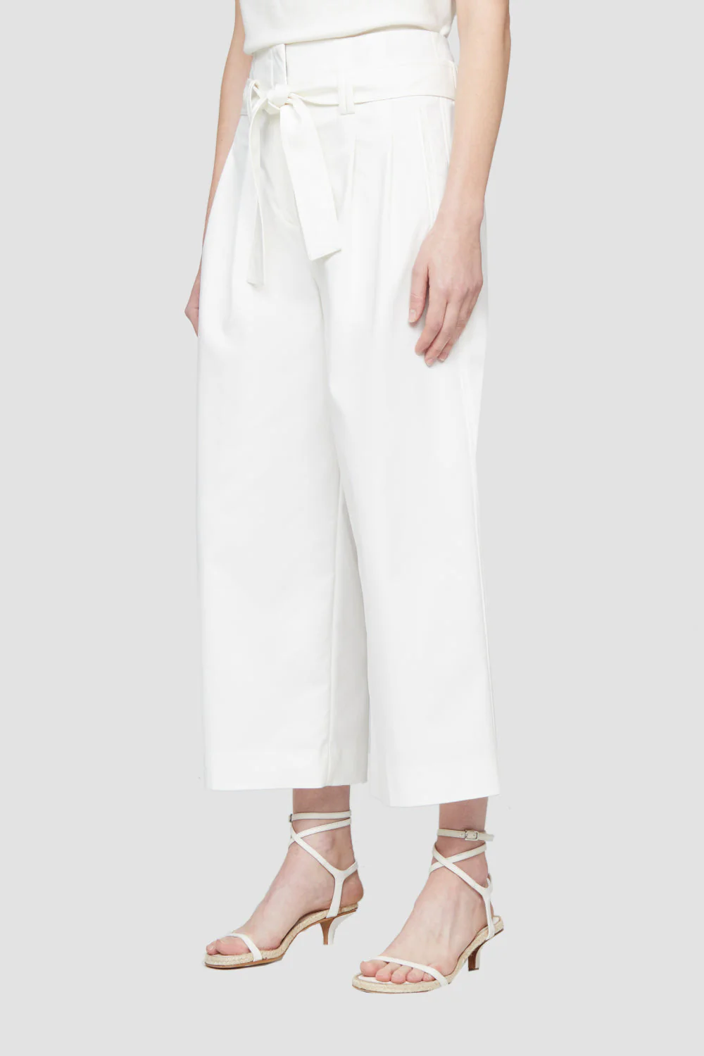 Paper Bag Cropped Trouser - Image 4