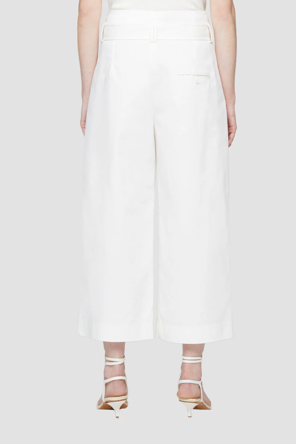 Paper Bag Cropped Trouser - Image 5