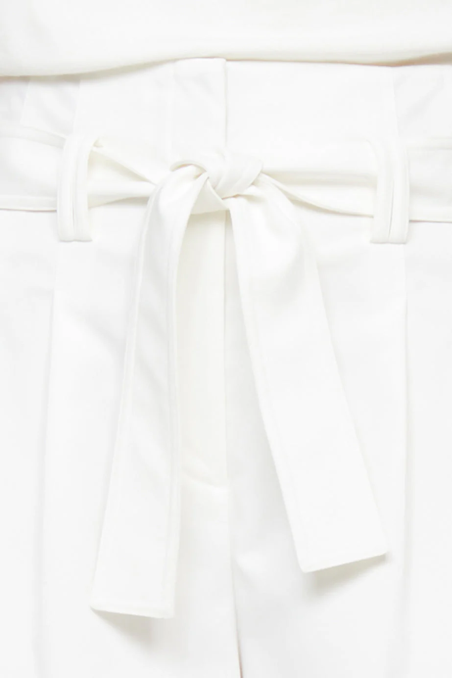 Paper Bag Cropped Trouser - Image 7