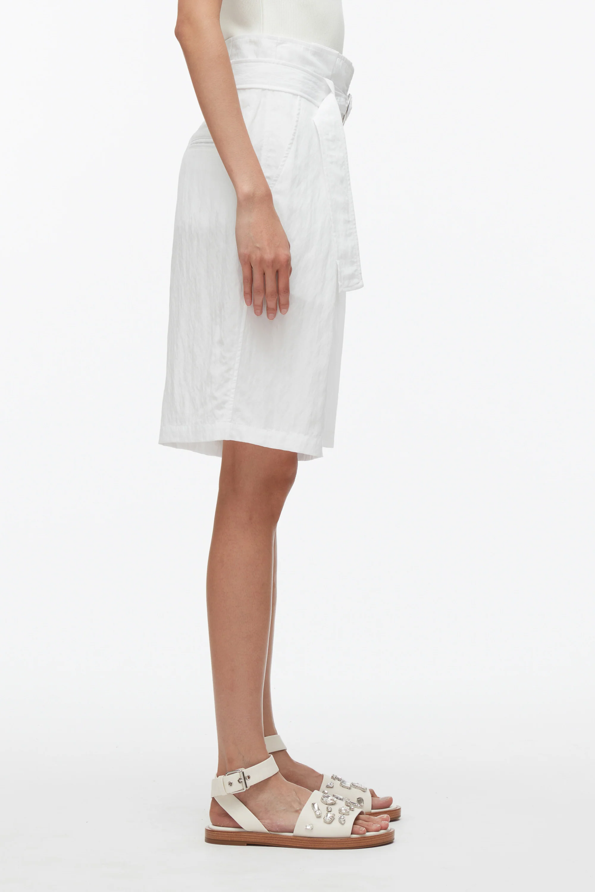 Paperbag Waist Short - Image 8