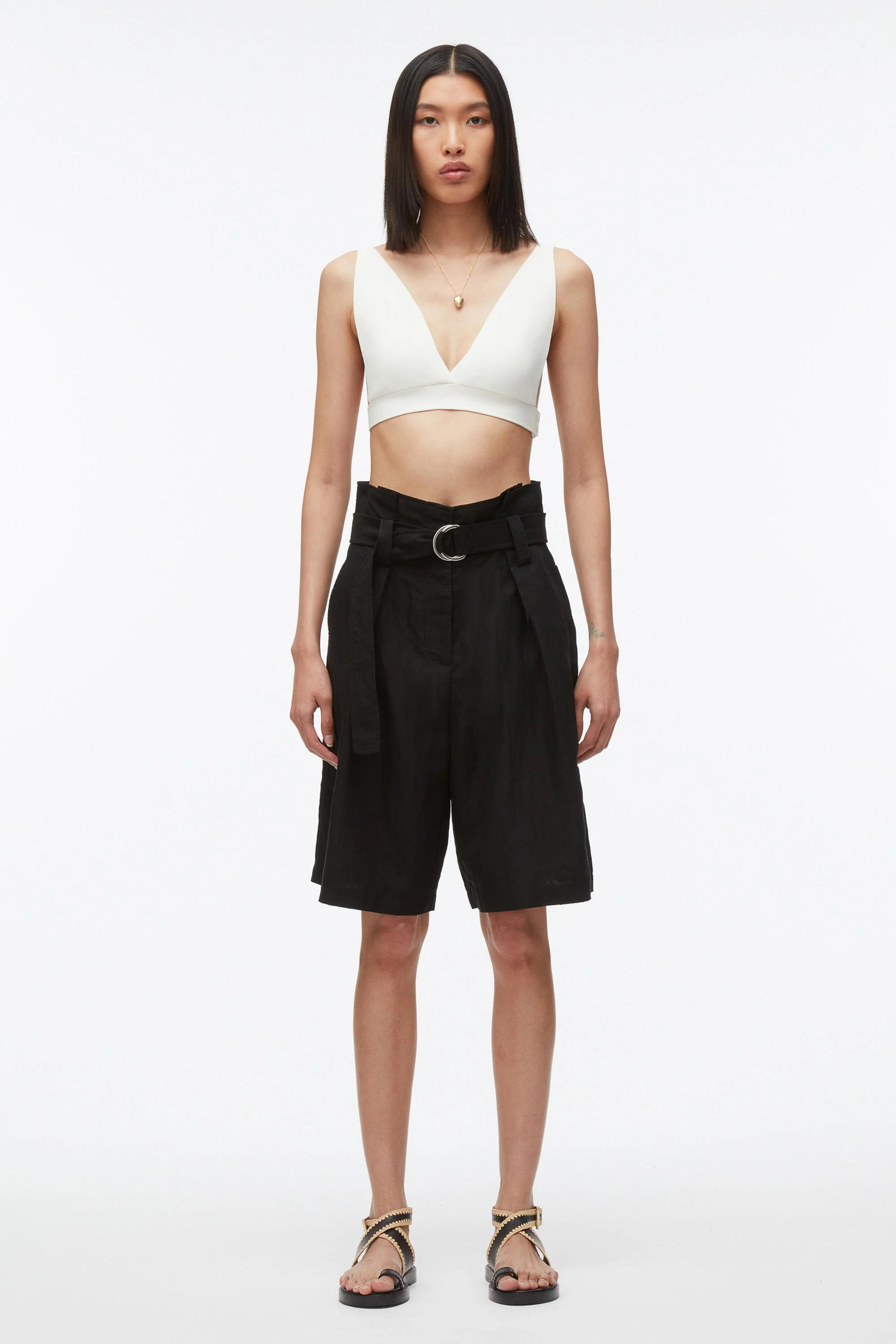 Paperbag Waist Short - Image 3