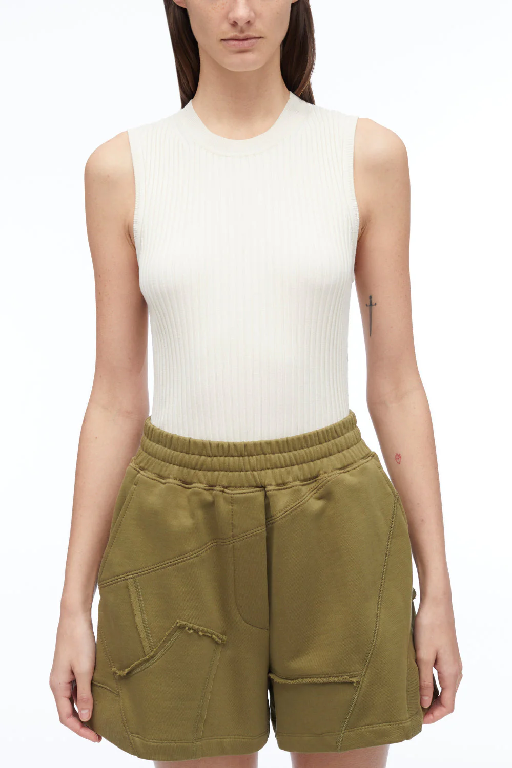 Patched Sweatshort - Image 2